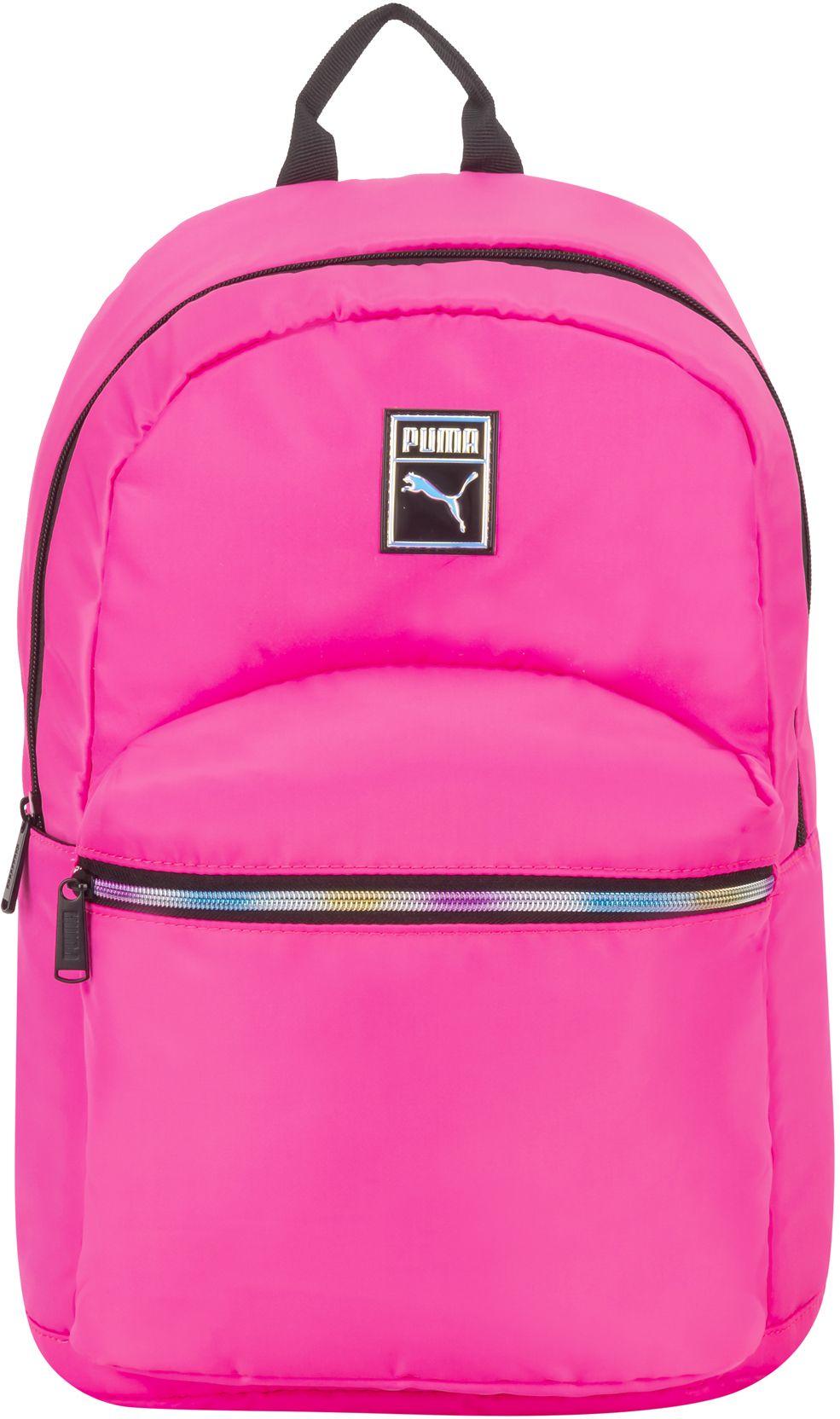 PUMA Essential Backpack in Pink Lyst