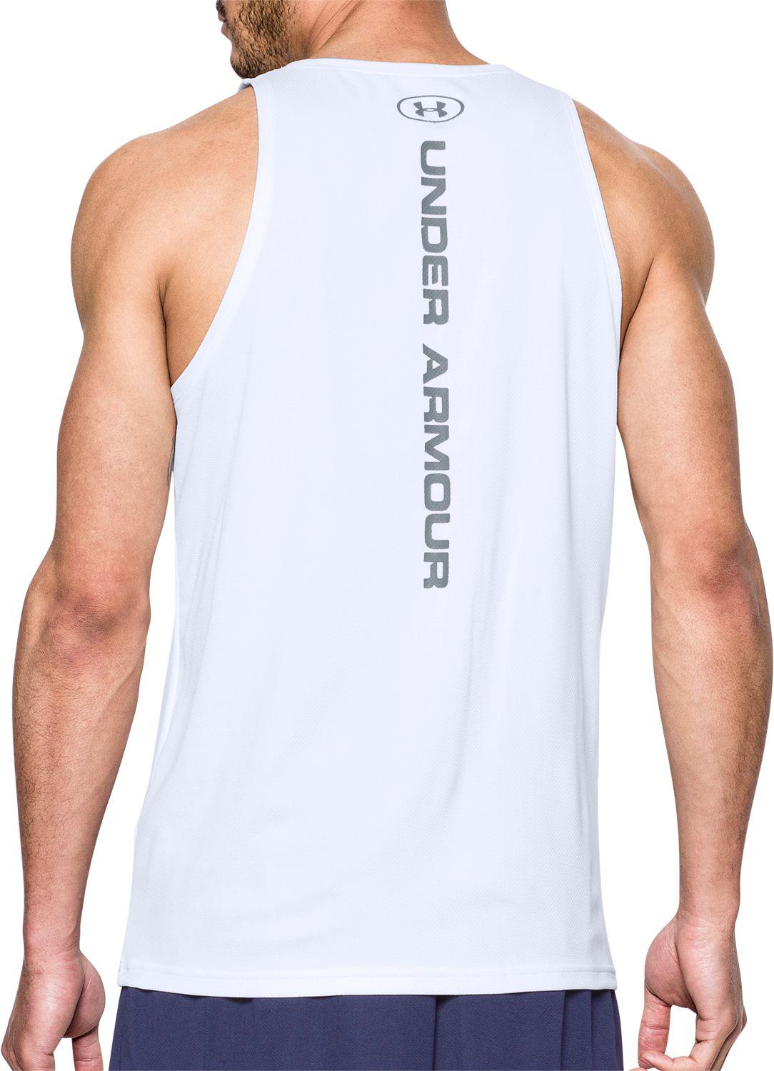 Lyst Under Armour Aseline Performance Basketball Sleeveless Shirt in