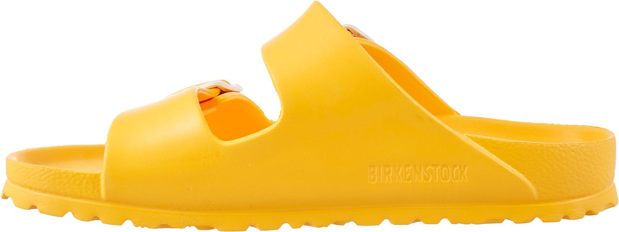 birkenstock plastic yellow