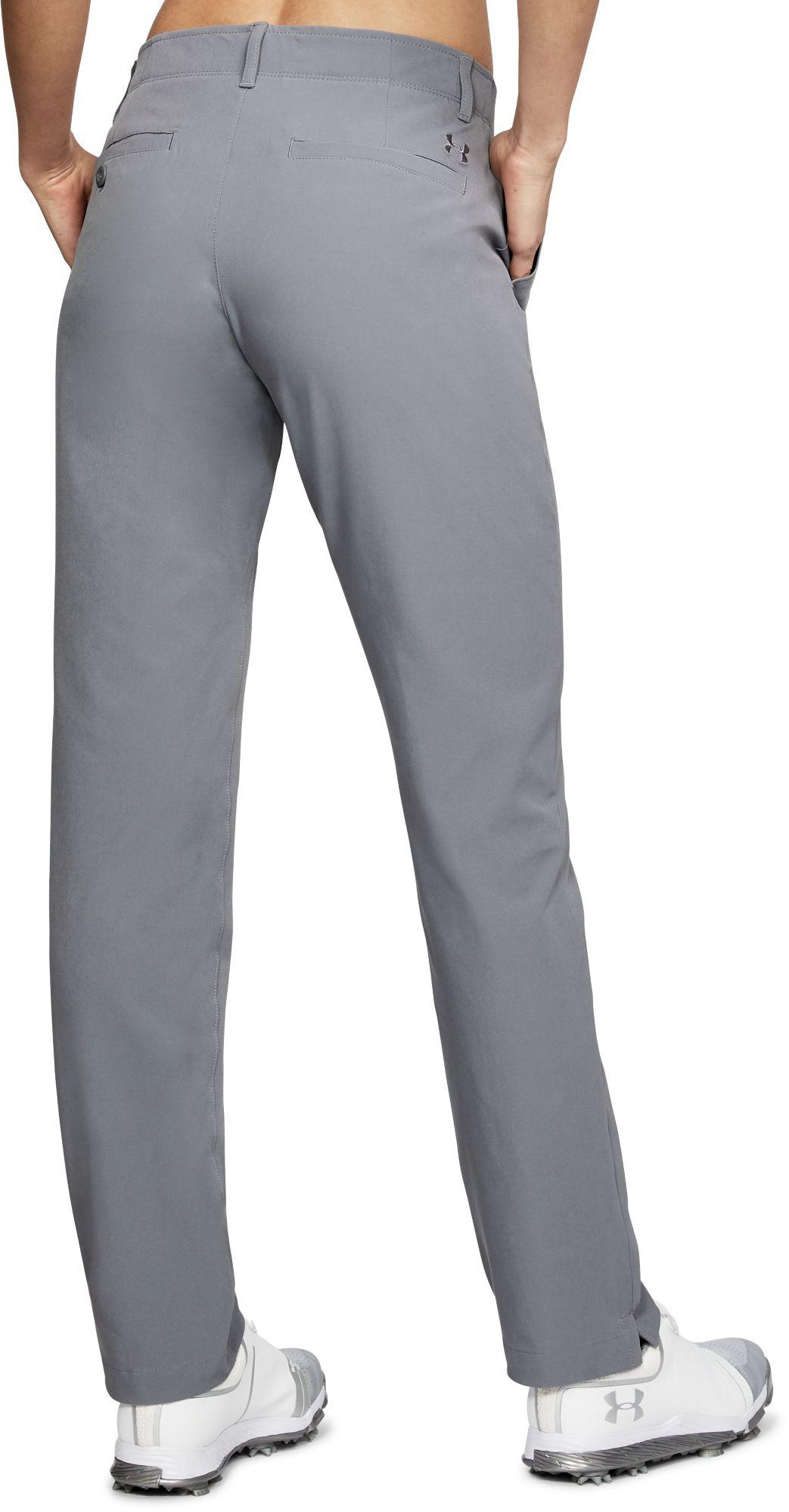 under armour grey golf trousers