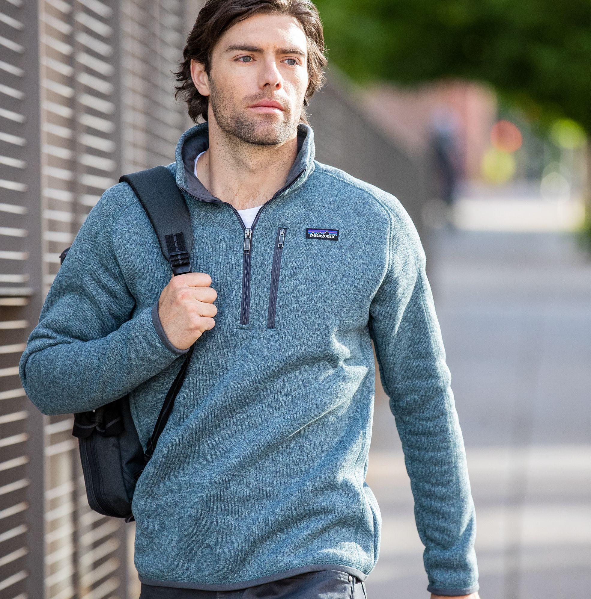 patagonia better sweater half zip