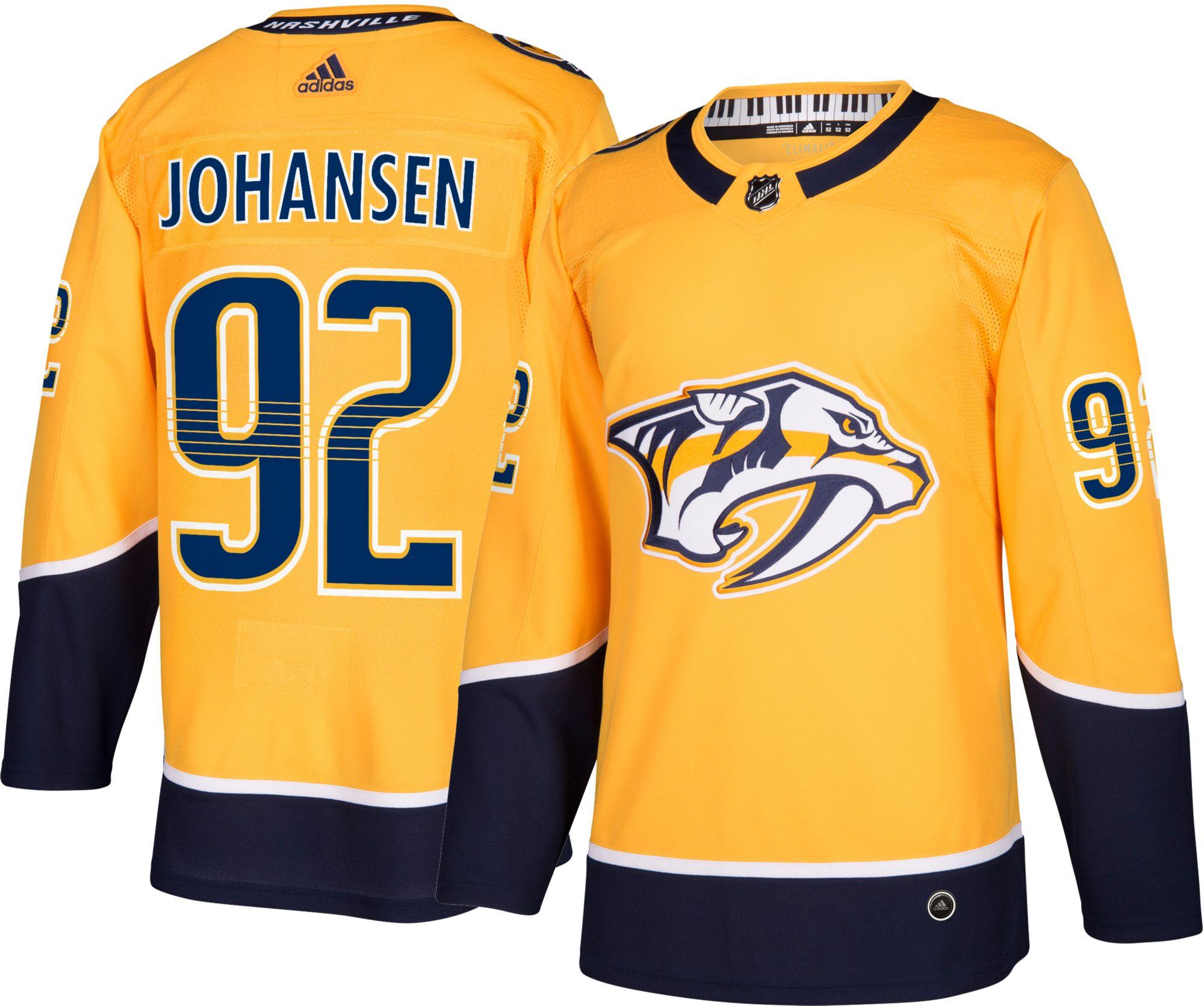 adidas Nashville Predators Ryan Johansen 92 Authentic Pro Home Jersey