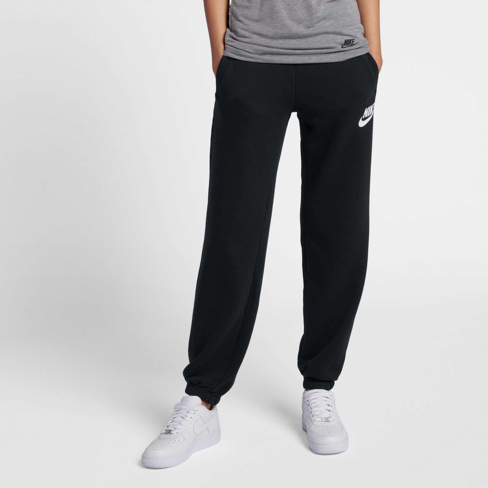 Nike Fleece Sportswear Loose Rally Sweatpants in Black - Lyst