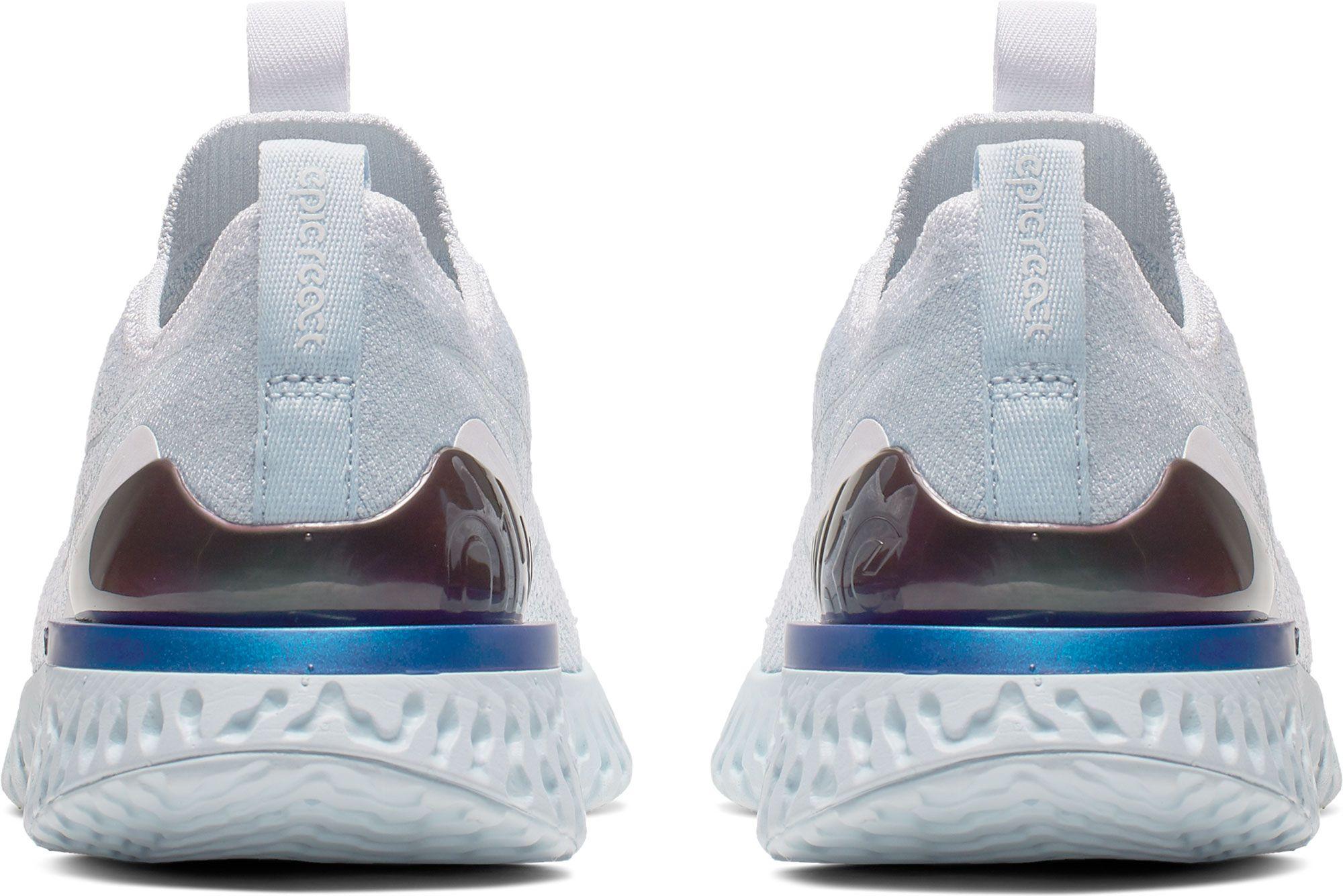 nike phantom react light blue