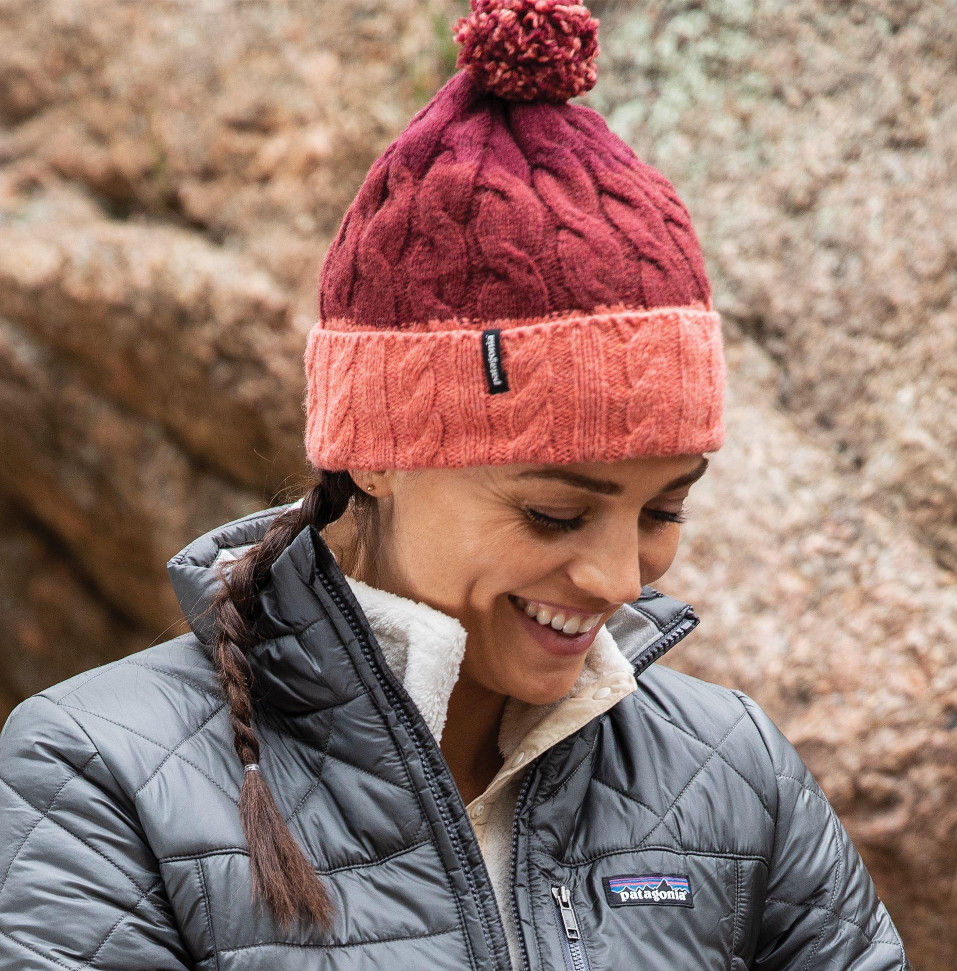 patagonia pom pom beanie