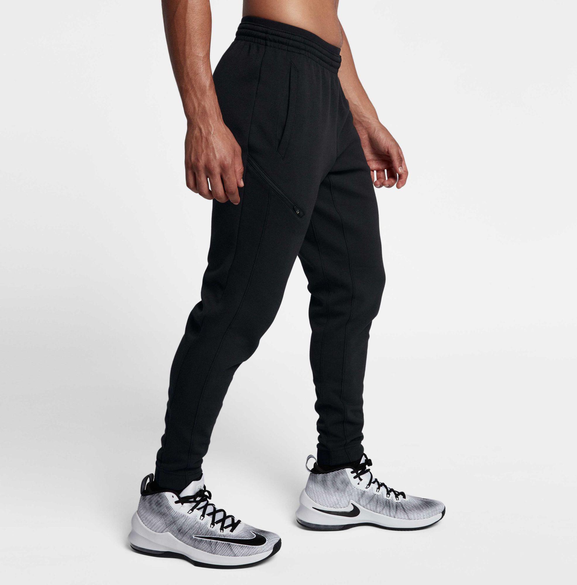 Nike Synthetic Dry Showtime Basketball Pants in Black for Men - Lyst