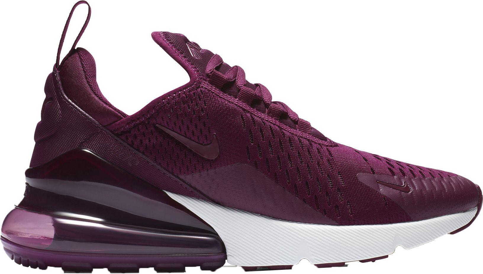ثلاجة  بابين Nike Rubber Air Max 270 Shoes in Burgundy (Purple) | Lyst ثلاجة  بابين