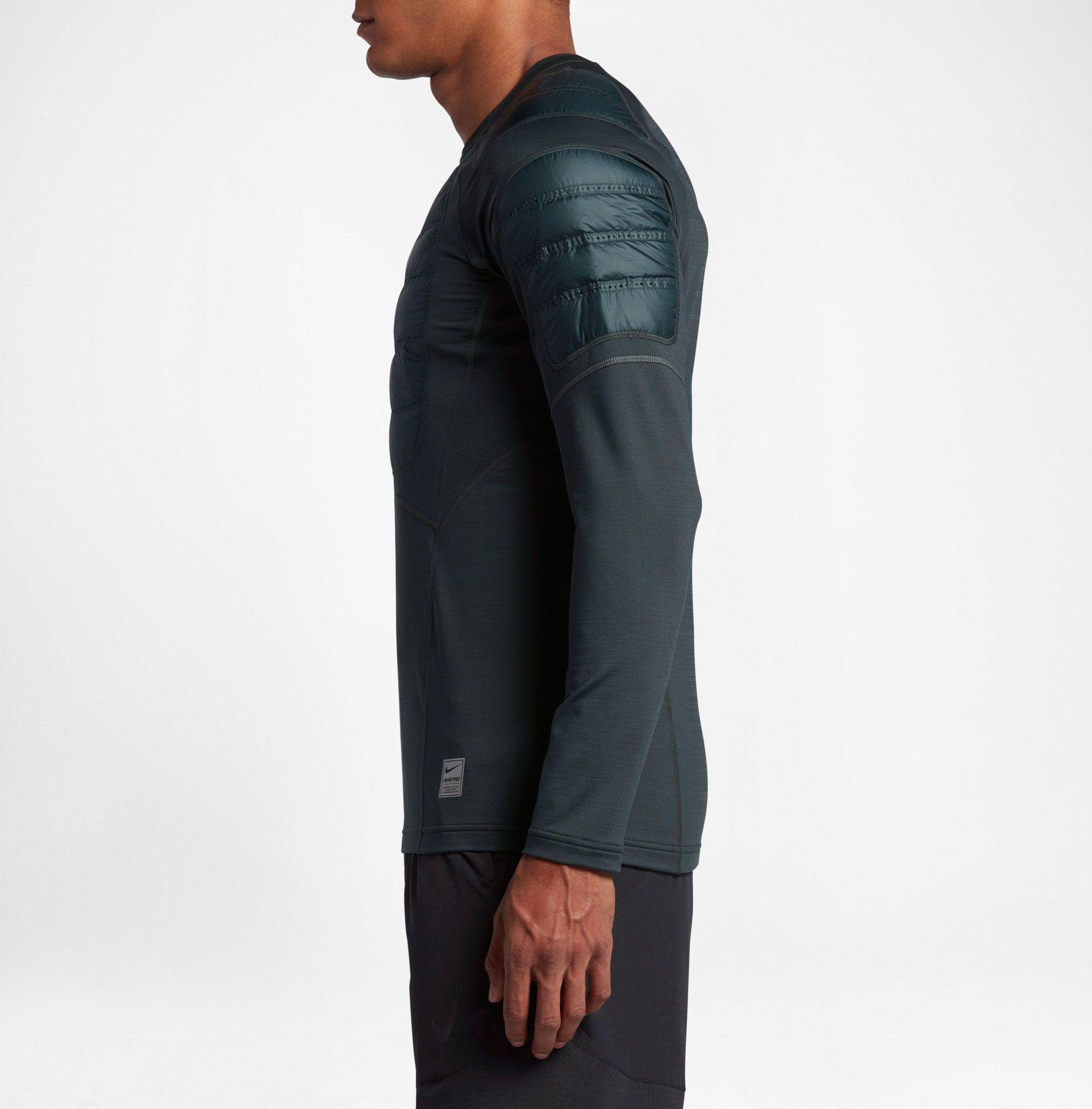 nike men's pro aeroloft long sleeve shirt