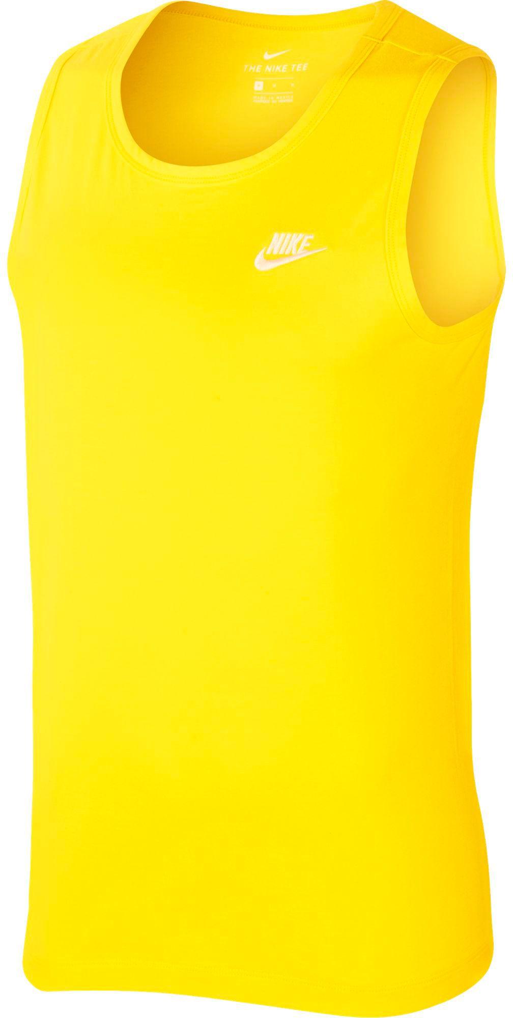 Nike Sportswear Tank Top in Yellow for Men Lyst