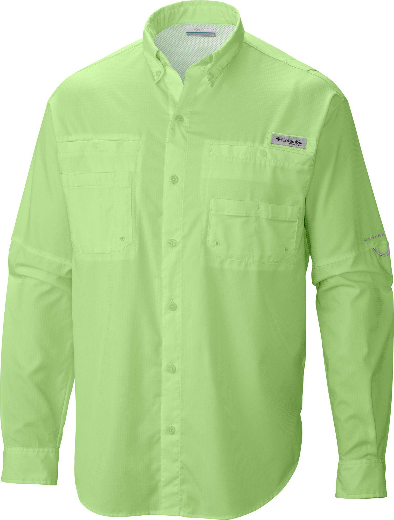 green columbia shirt