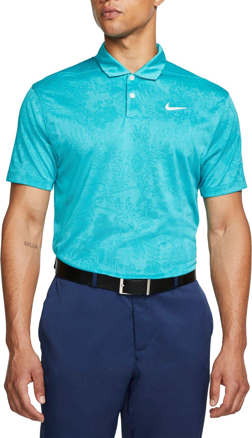 nike men's vapor jacquard golf polo