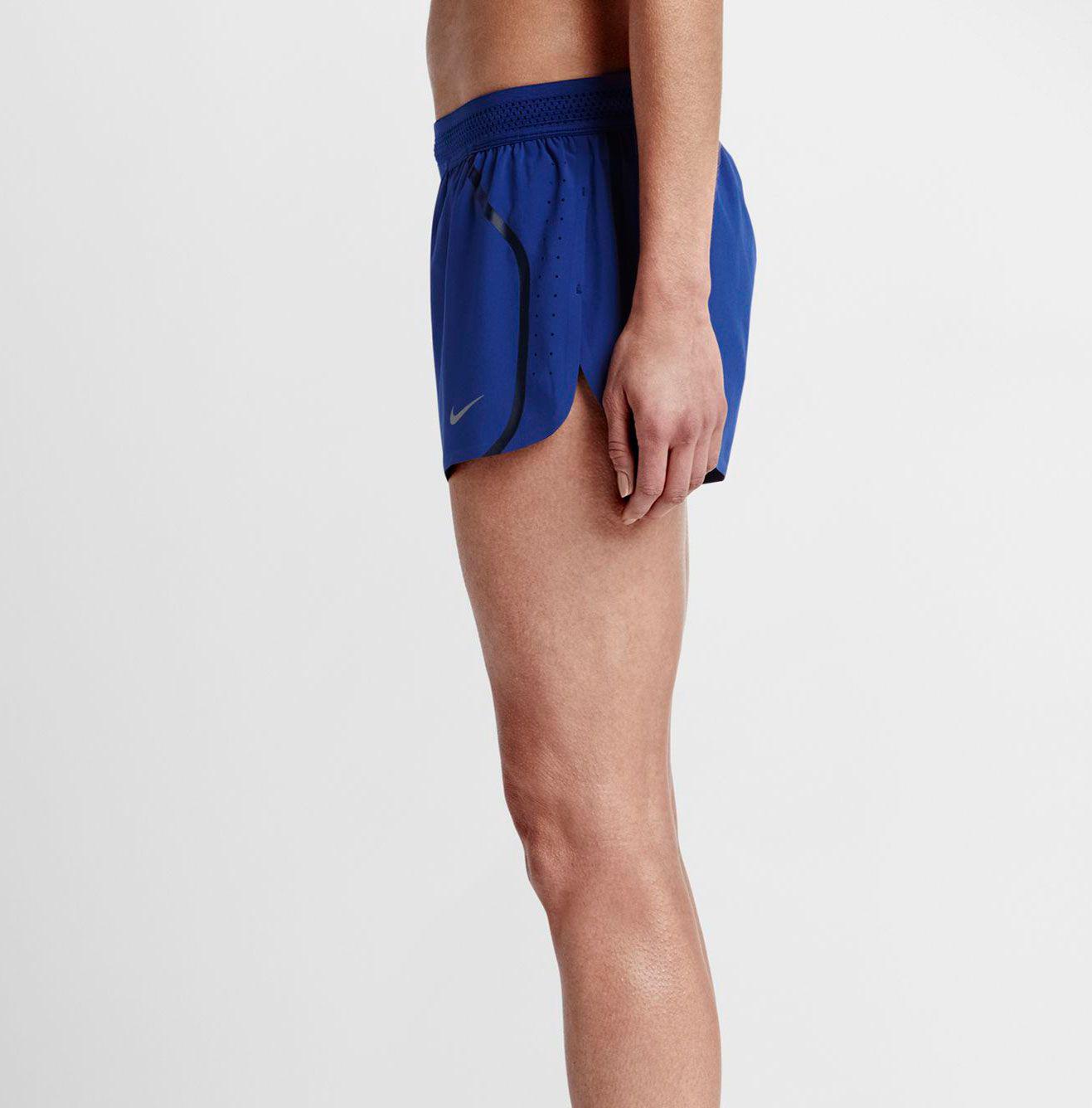 nike aeroswift shorts blue