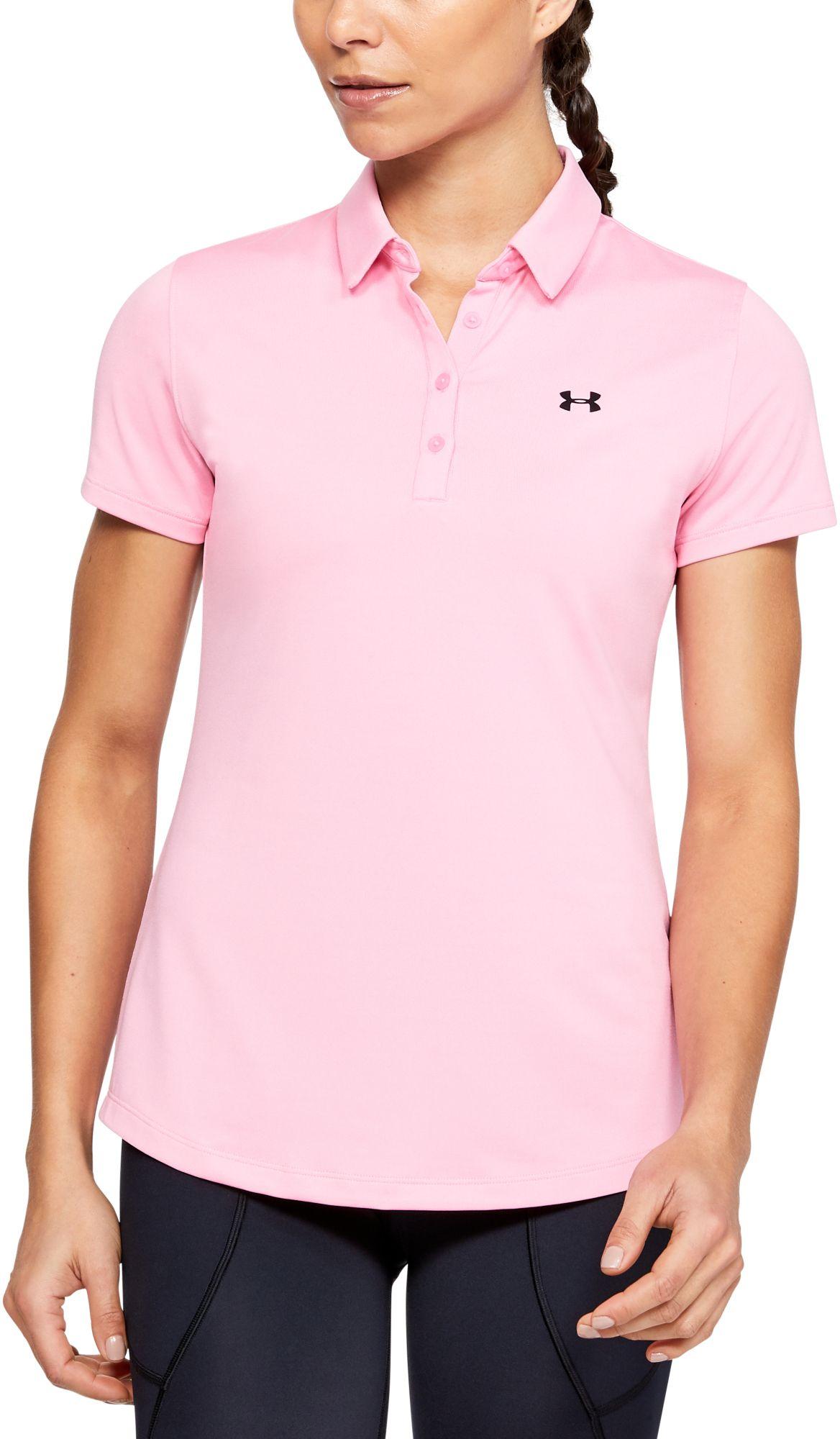 under armour women's zinger short sleeve golf polo