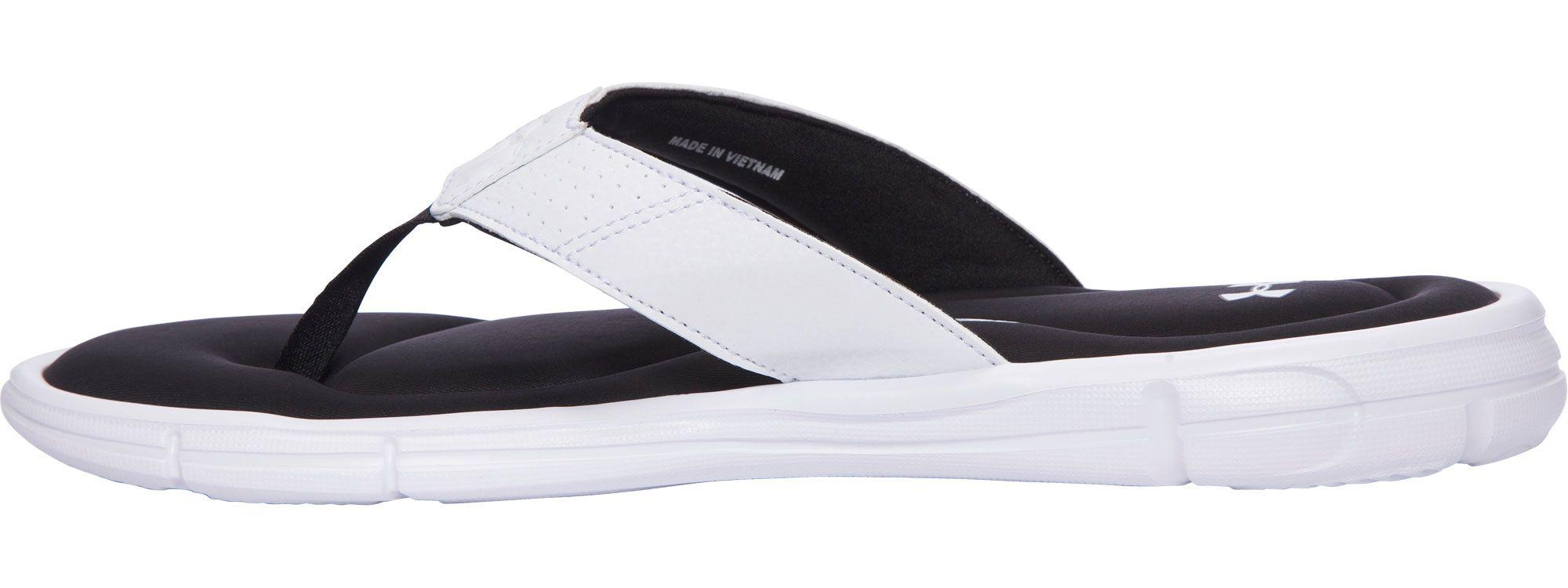 under armour men's ignite ii thong flip flops