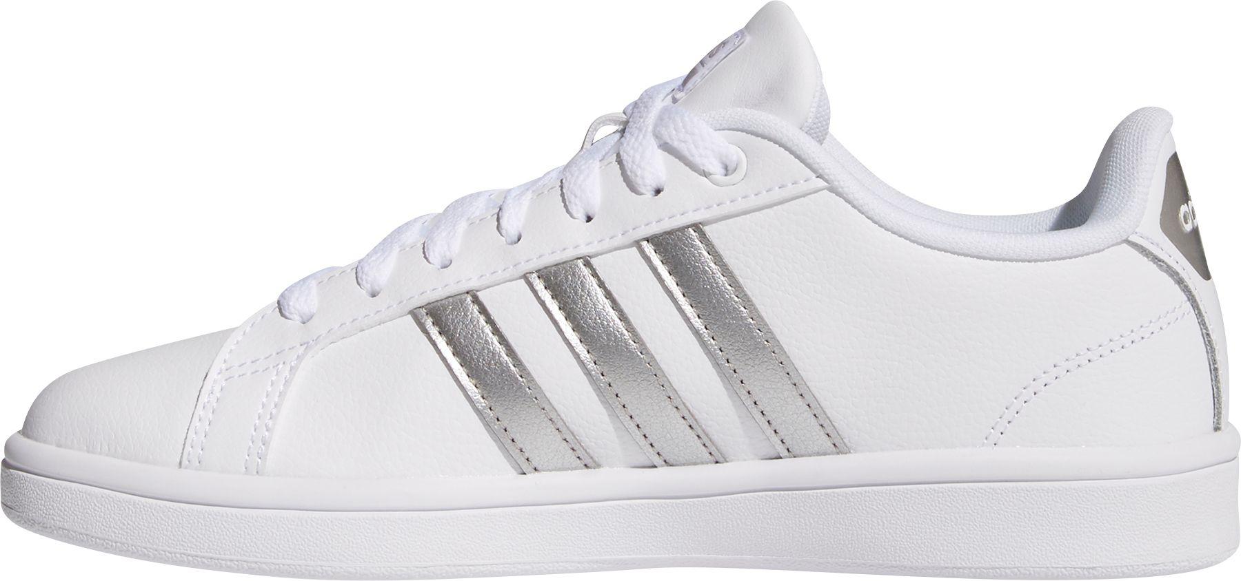 adidas cloudfoam advantage silver