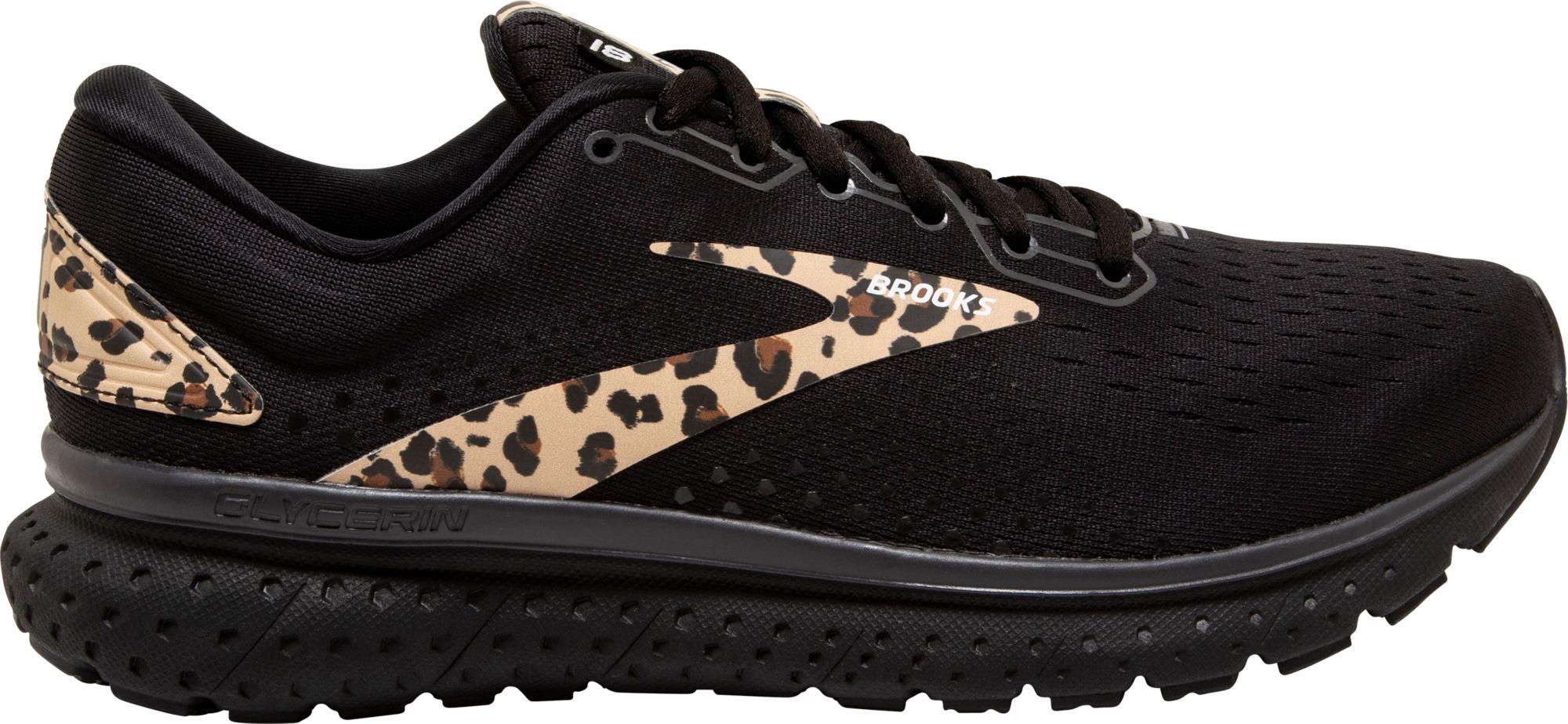 leopard print brooks sneakers