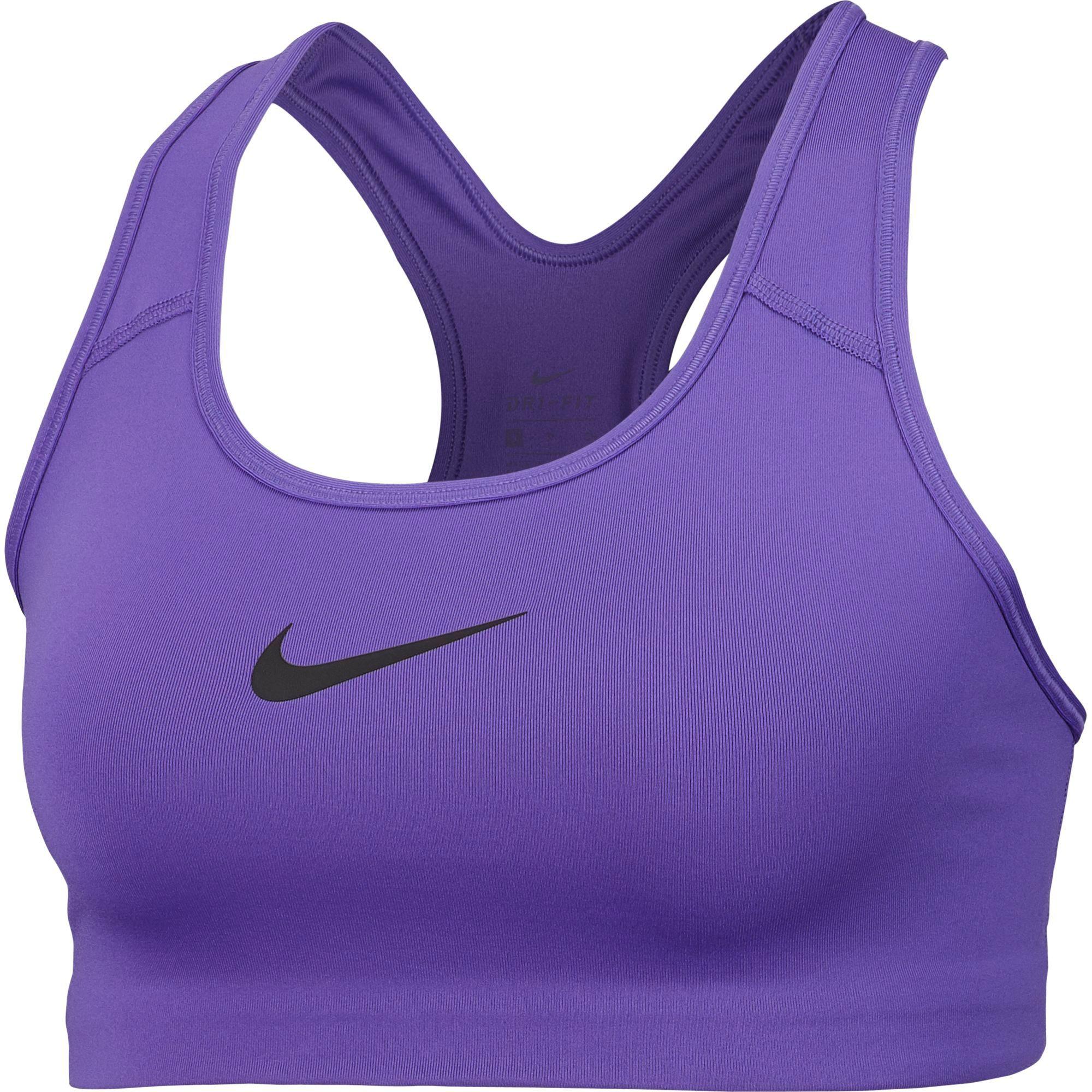 purple nike sports bra