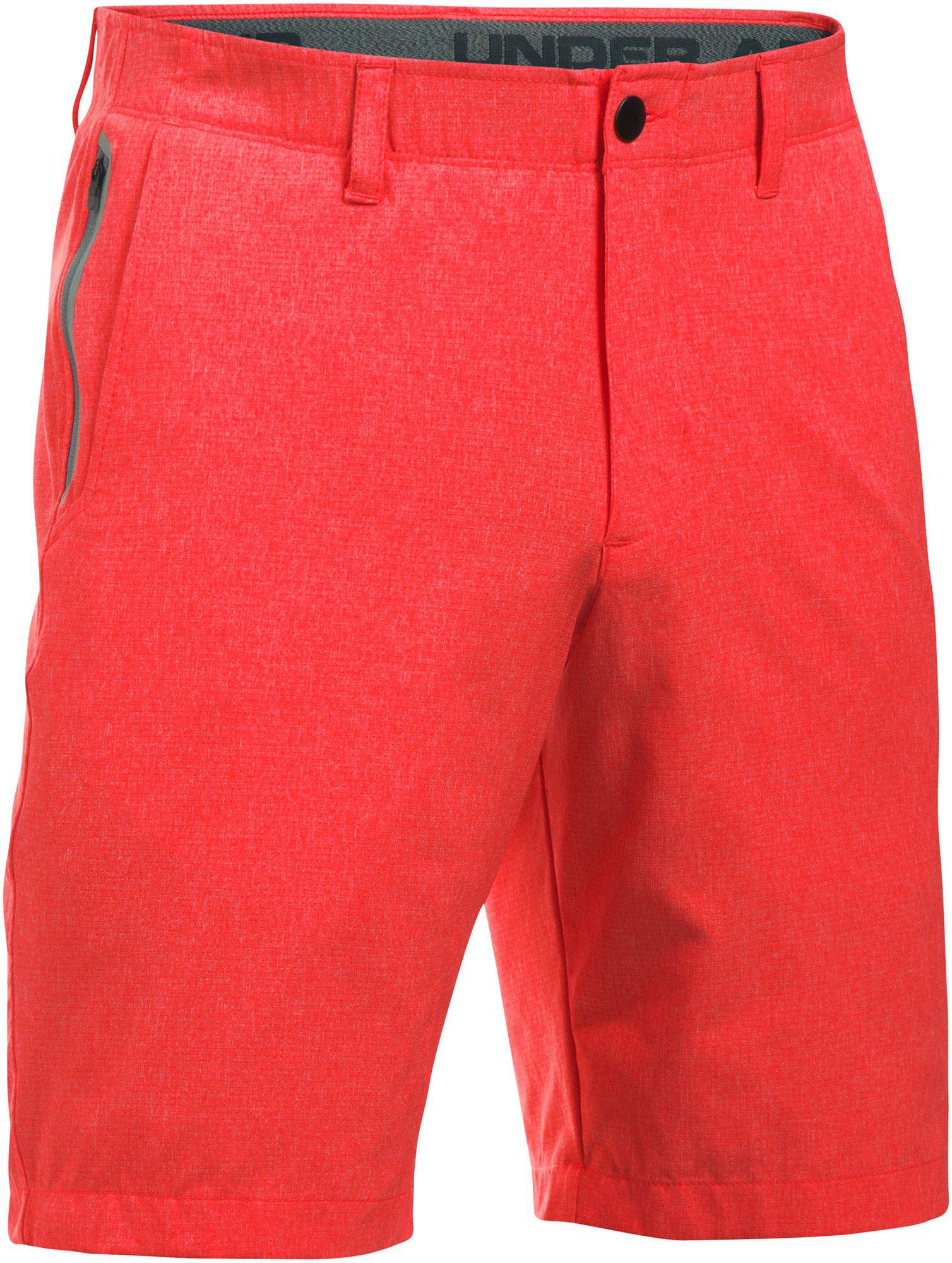 red under armour golf shorts