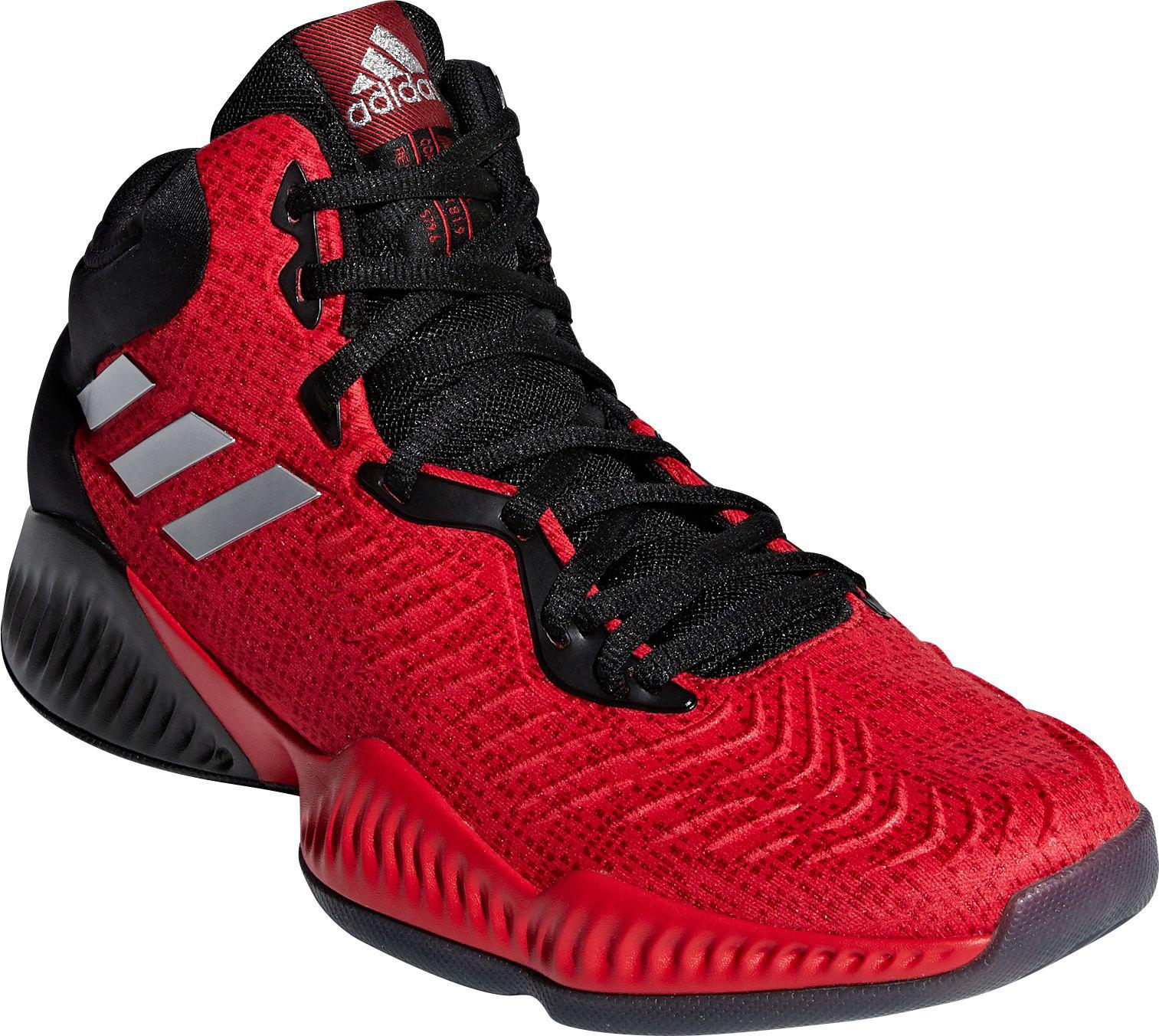 adidas Rubber Mad Bounce 2018 Basketball Shoes in Red/Black (Red) for Men -  Lyst