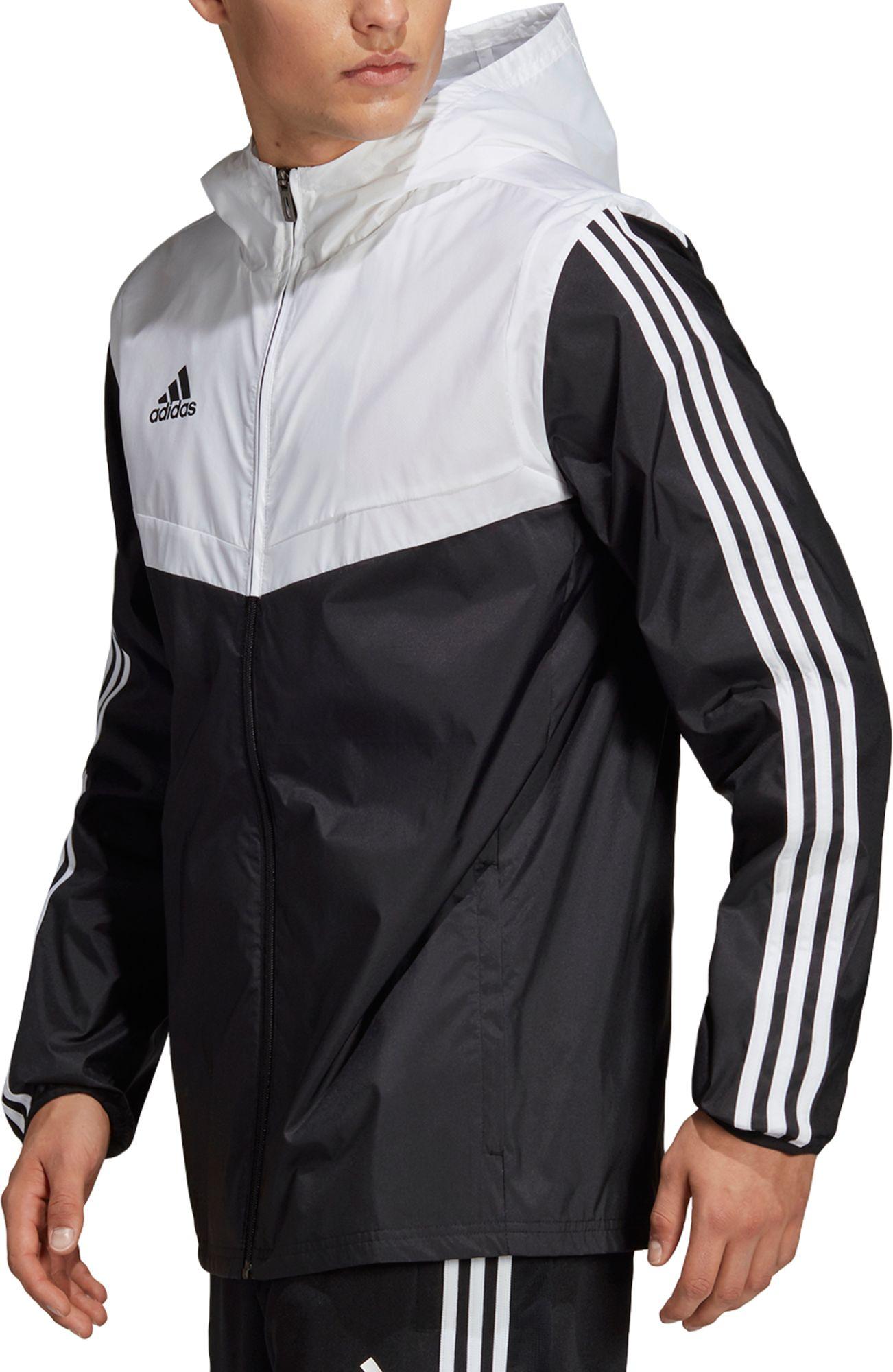 adidas Tiro Windbreaker Jacket in Black/White (Black) for Men - Lyst