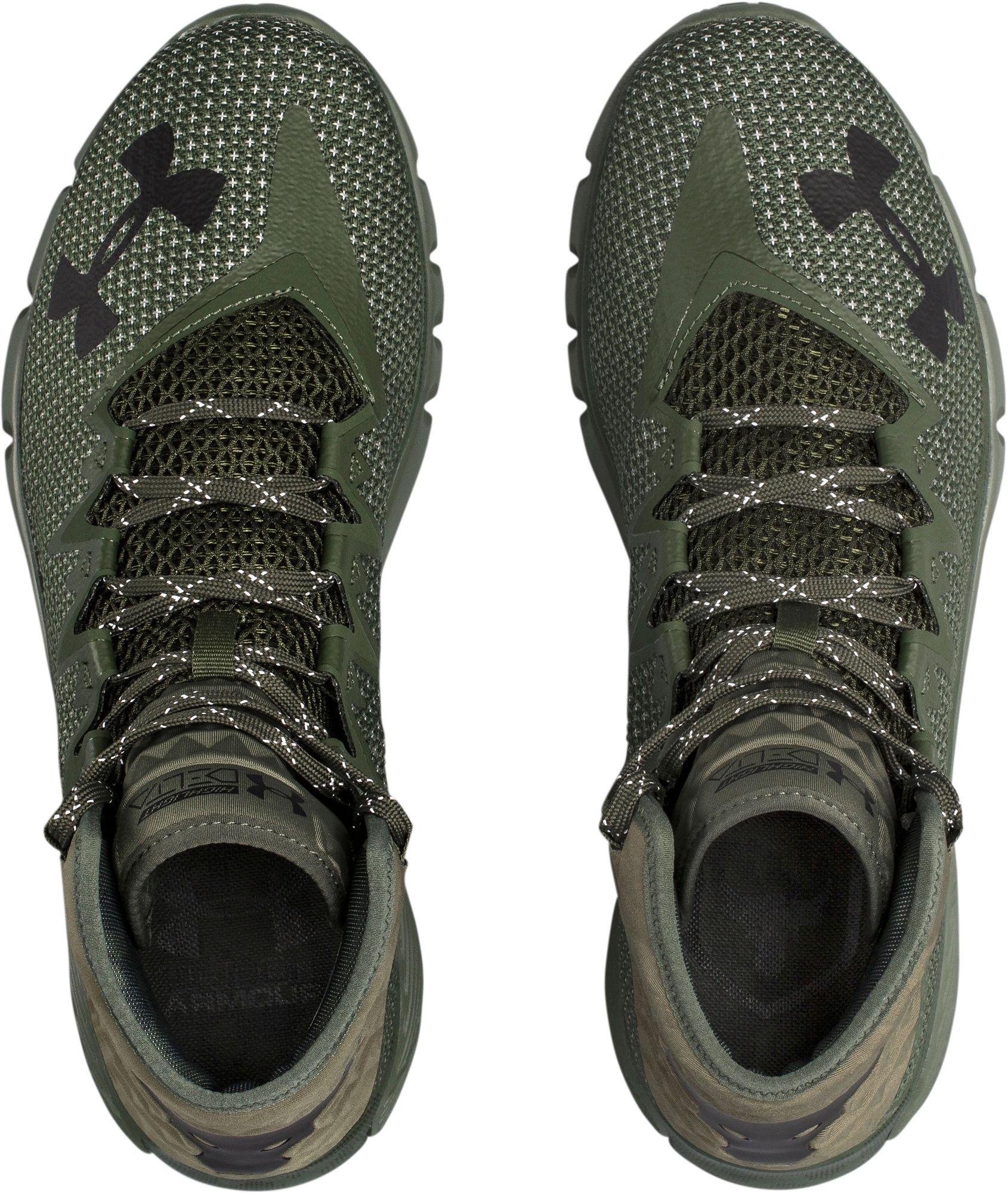 3020175-300 Under Armour UA Project Rock Delta DNA Shoes Dark Green SZ 12 