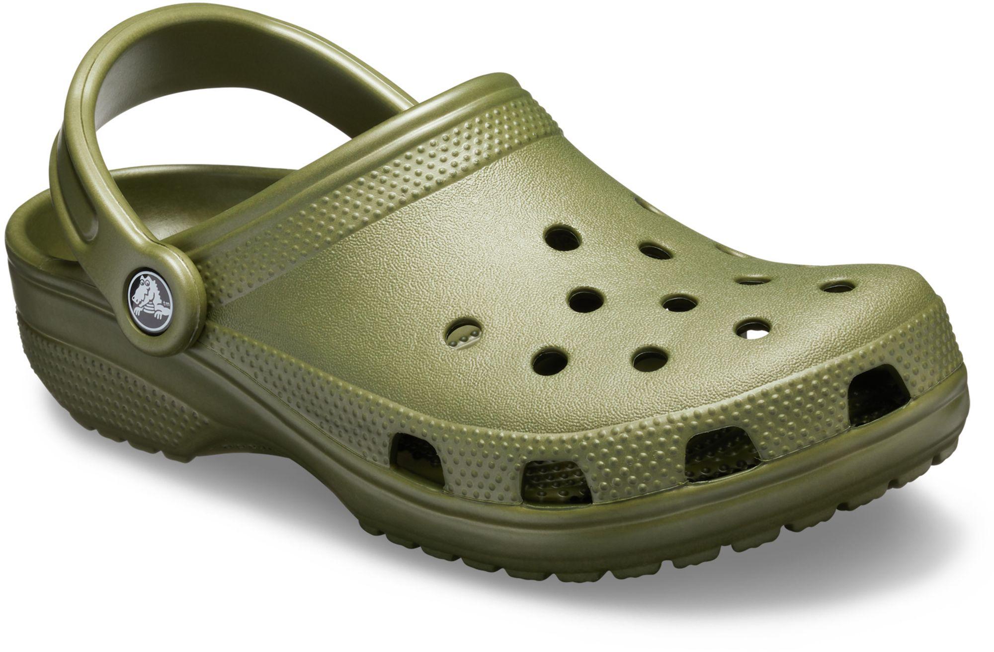green crocs clogs