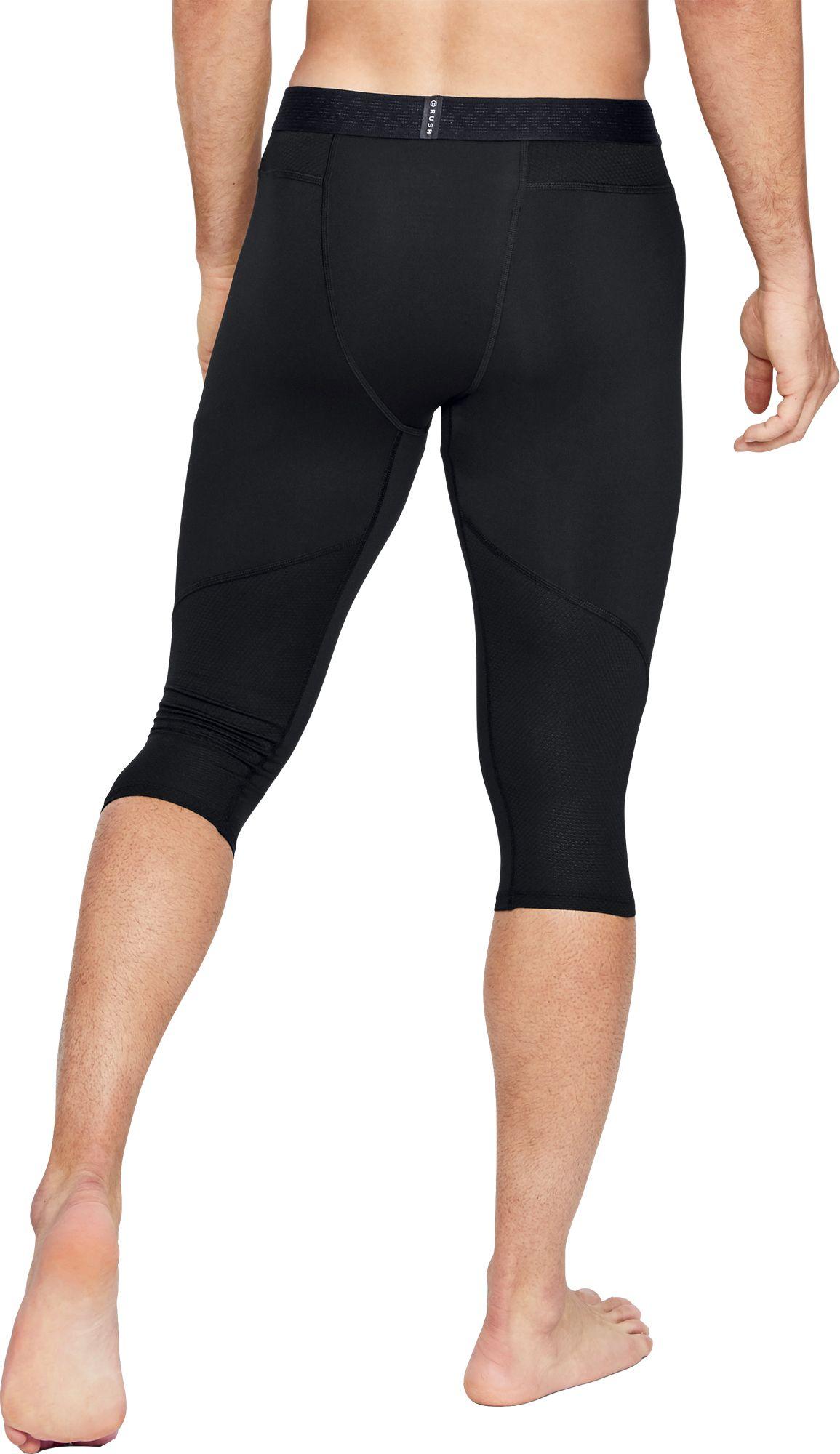 Under Armour Synthetic Rush Select Basketball Knee Tights (regular And ...