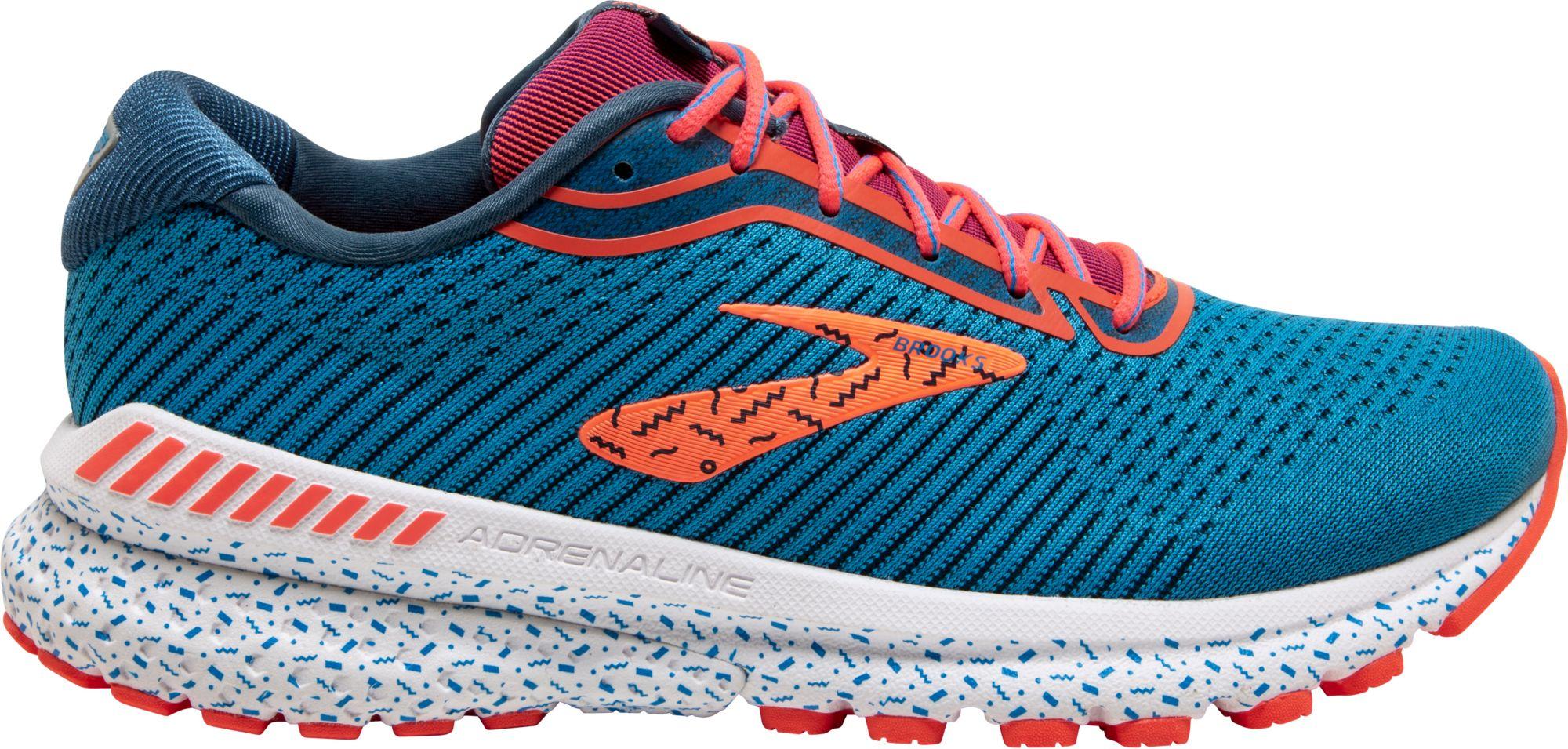 Brooks Adrenaline Gts 20 Zap! Running Shoes in Blue/Orange (Blue) | Lyst