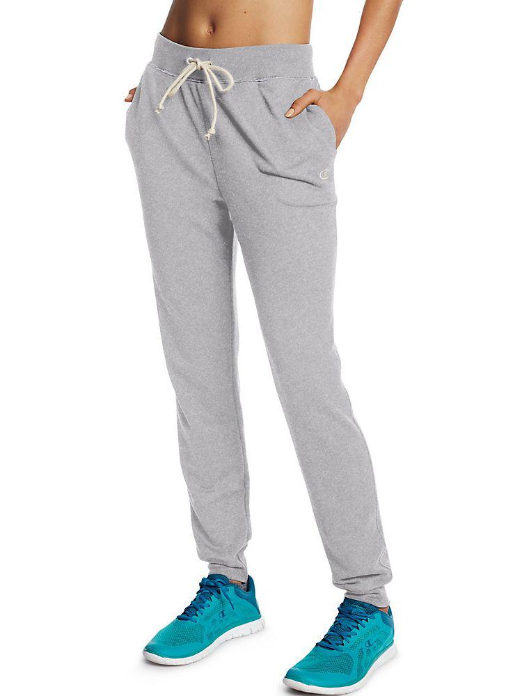 Champion Synthetic French Terry Jogger Pants in Gray - Lyst