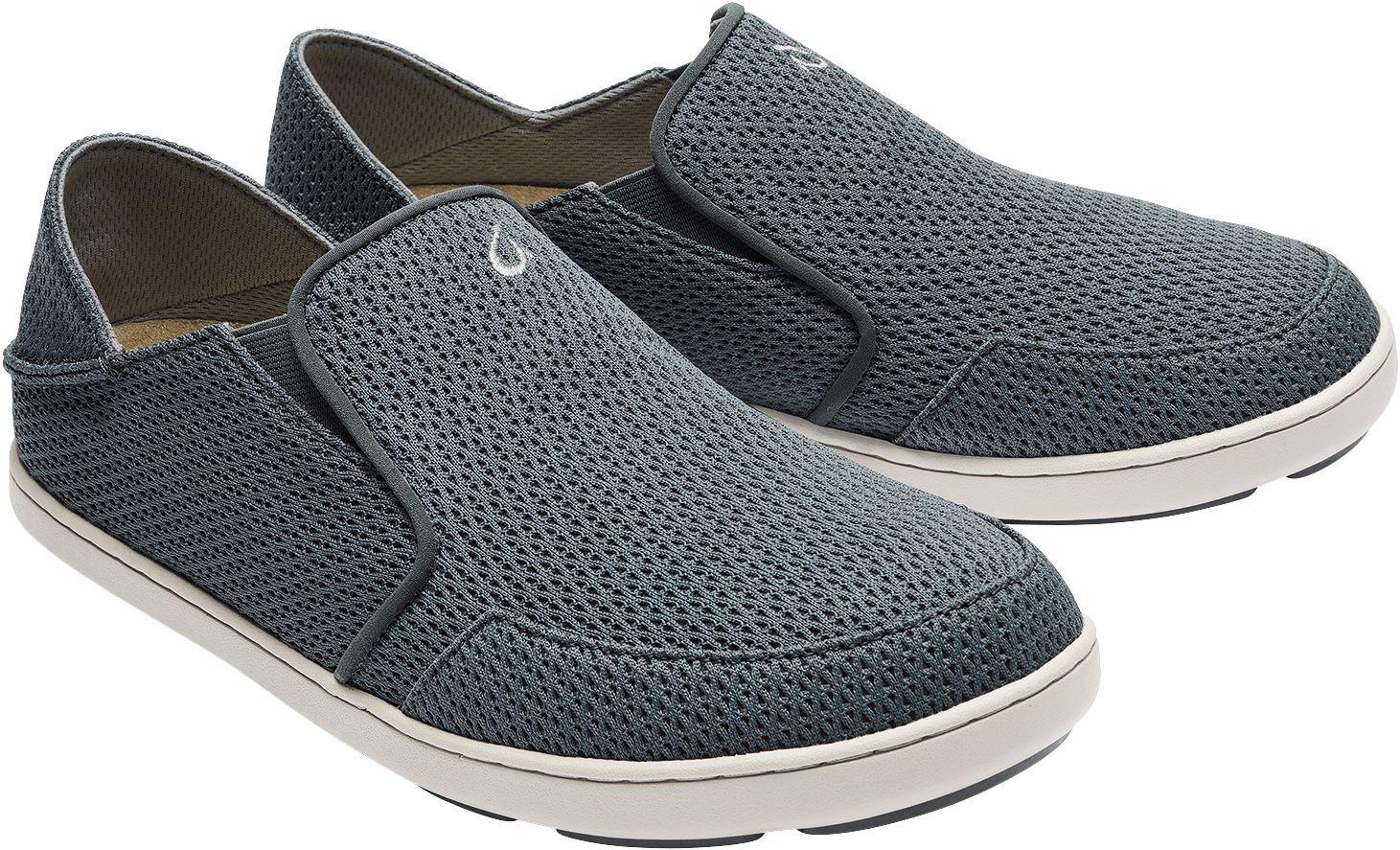 Olukai Nohea Mesh Slip-on Shoes in Grey (Gray) for Men - Lyst