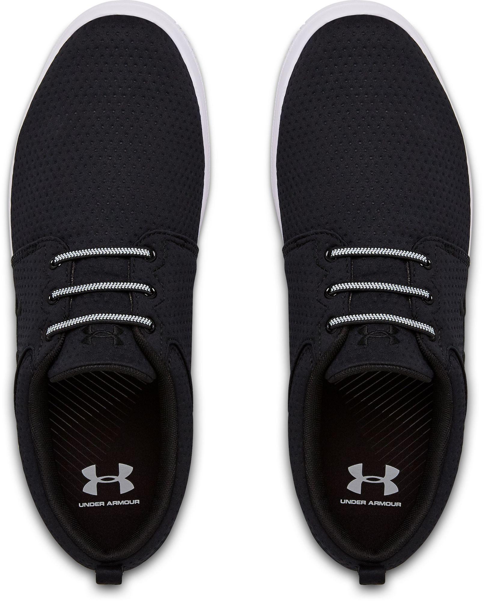 Under Armour Canvas Street Encounter Iv Recovery Shoes in Black/Black