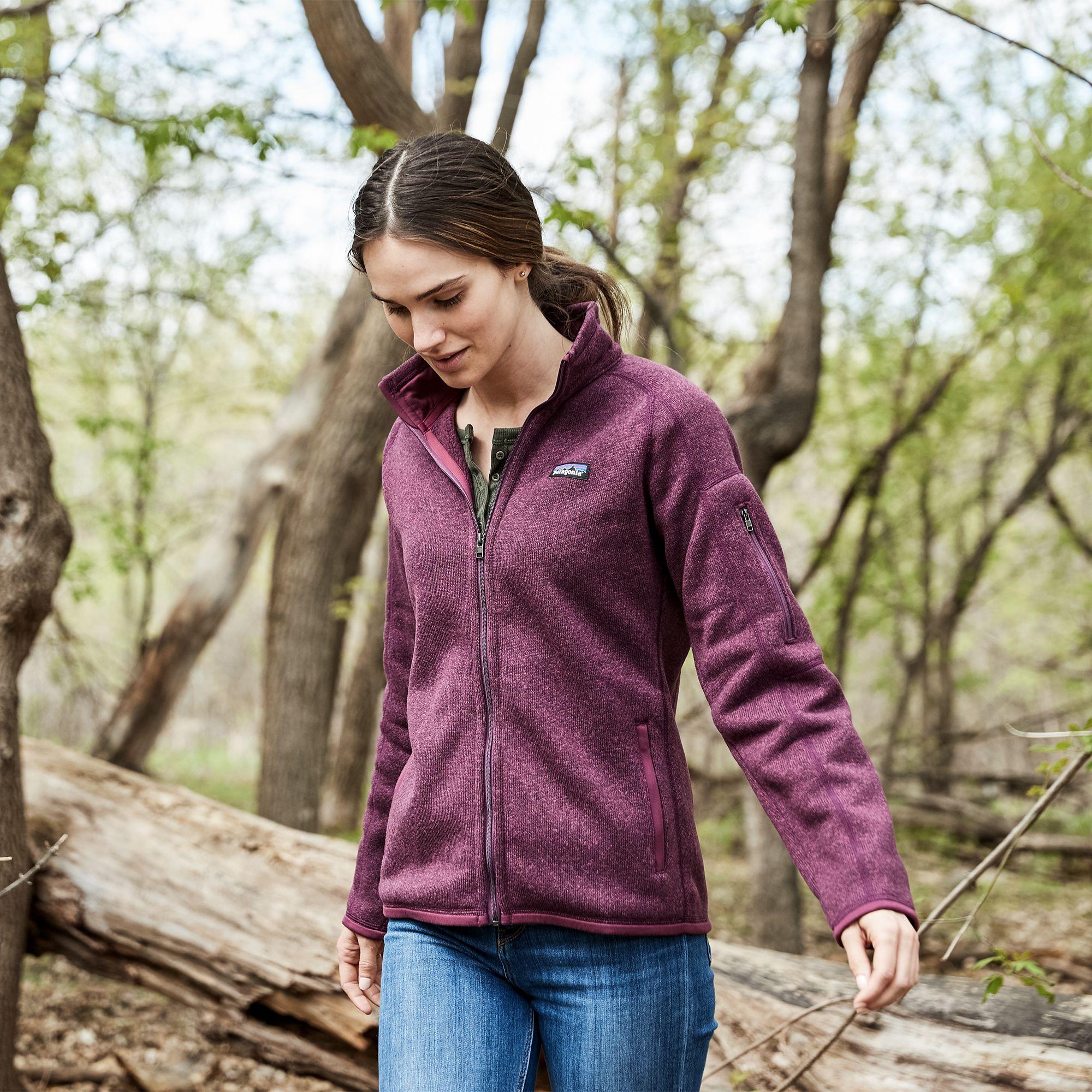 patagonia piki green better sweater