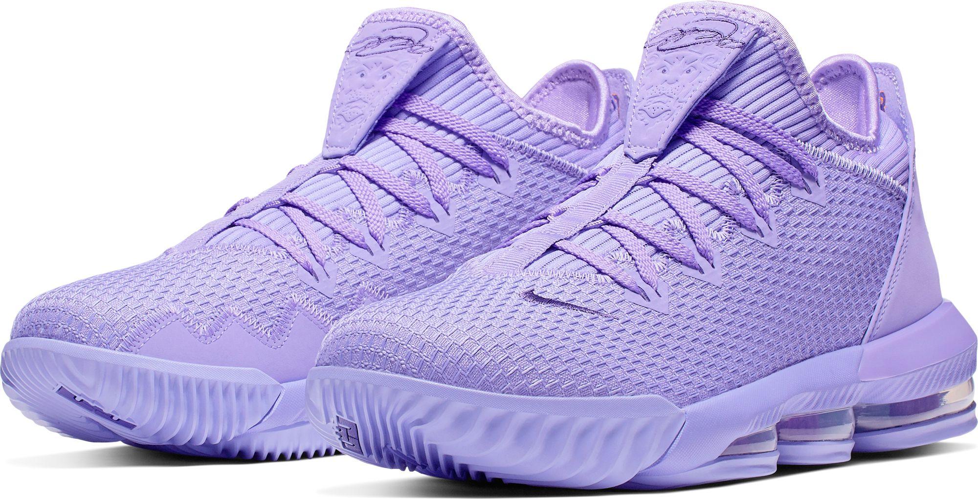 Nike Lebron 16 Low Basketball Shoe in Purple for Men Lyst