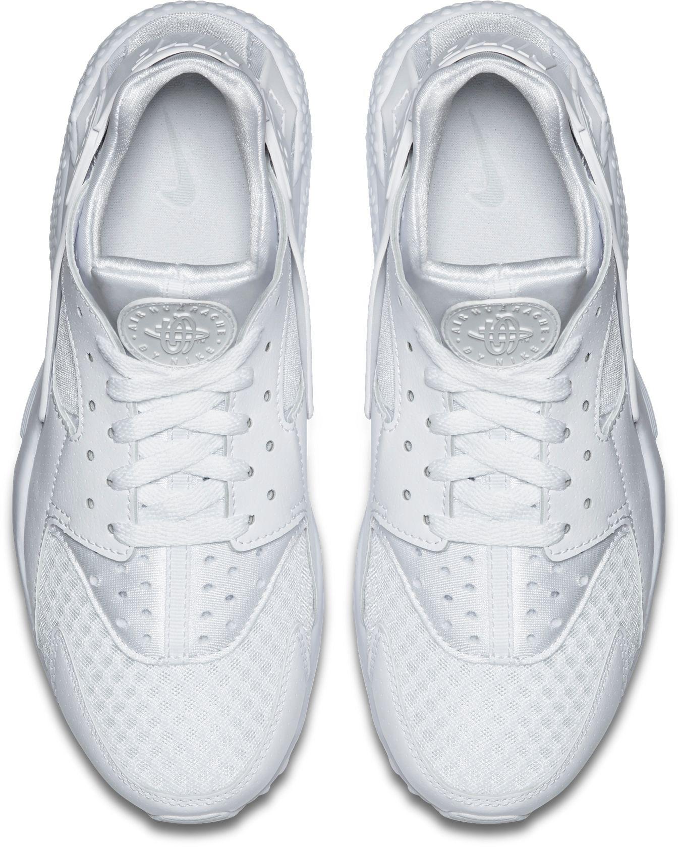nike women's all white huaraches