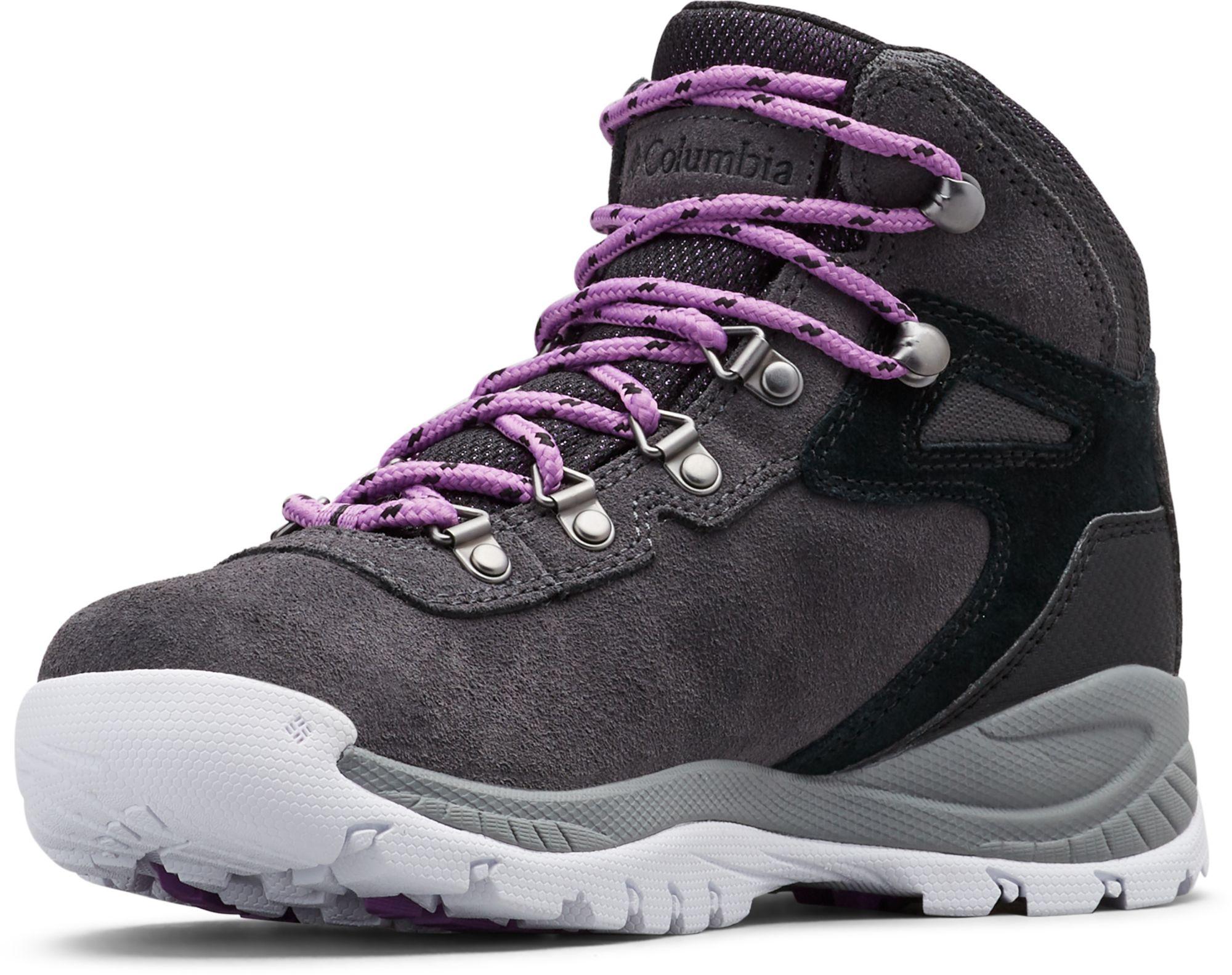 Columbia Newton Ridge Plus Amped Waterproof Hiking Boots in Gray Lyst