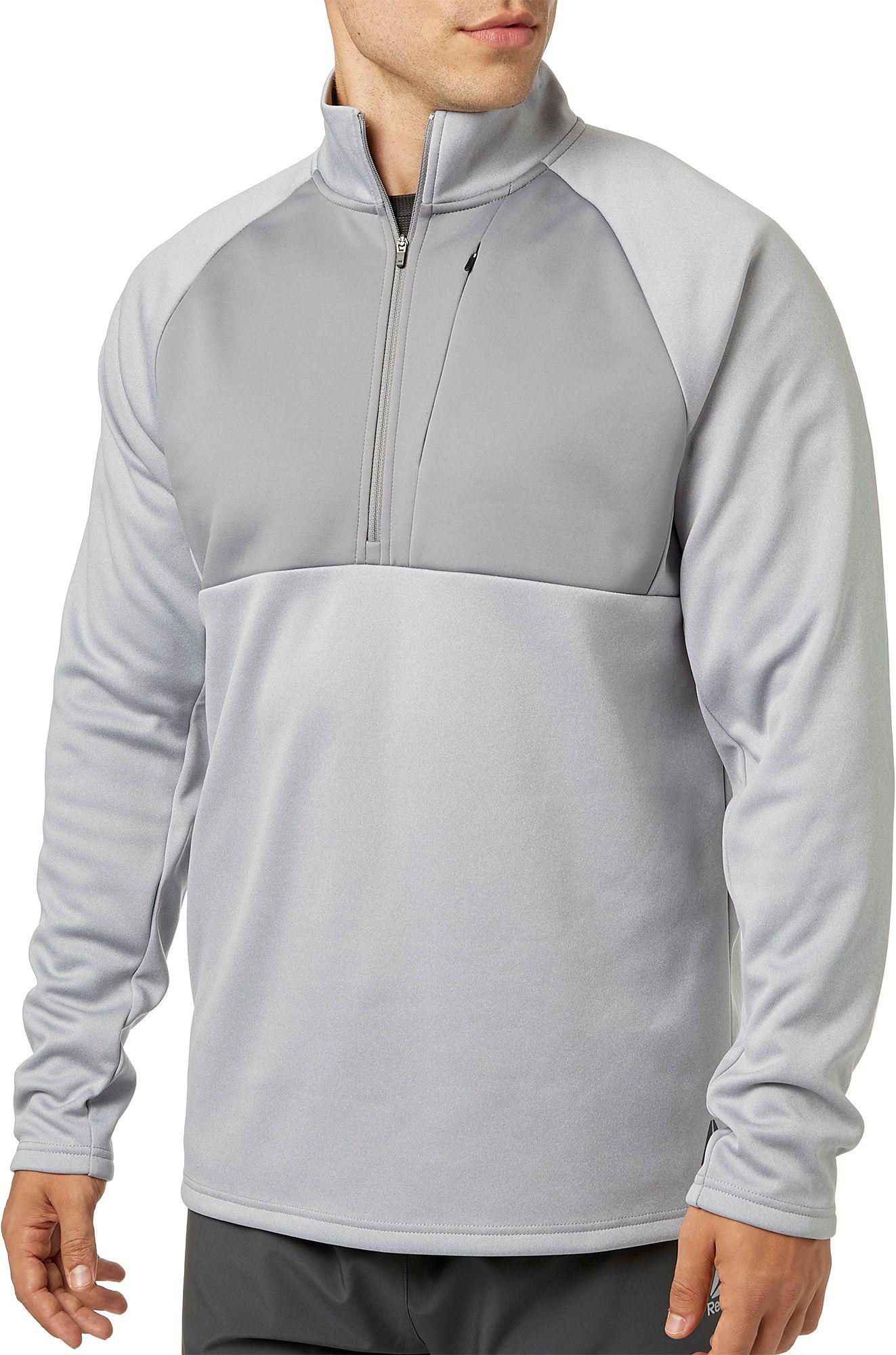 reebok men's performance fleece hoodie