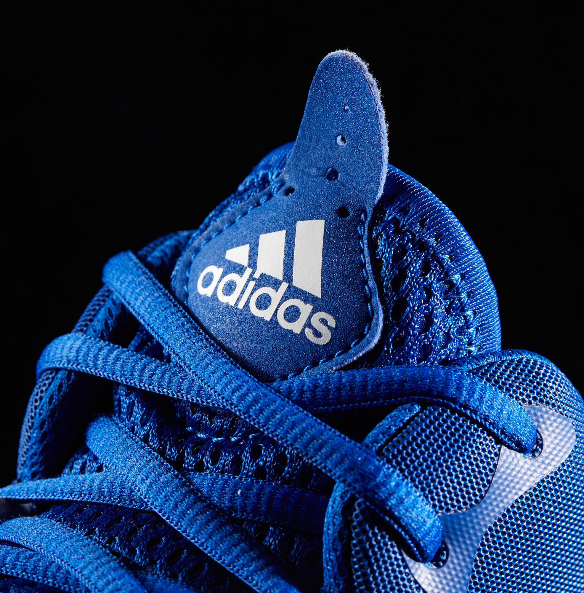 adidas Rubber Dual Threat 2017 Basketball Shoes in Blue