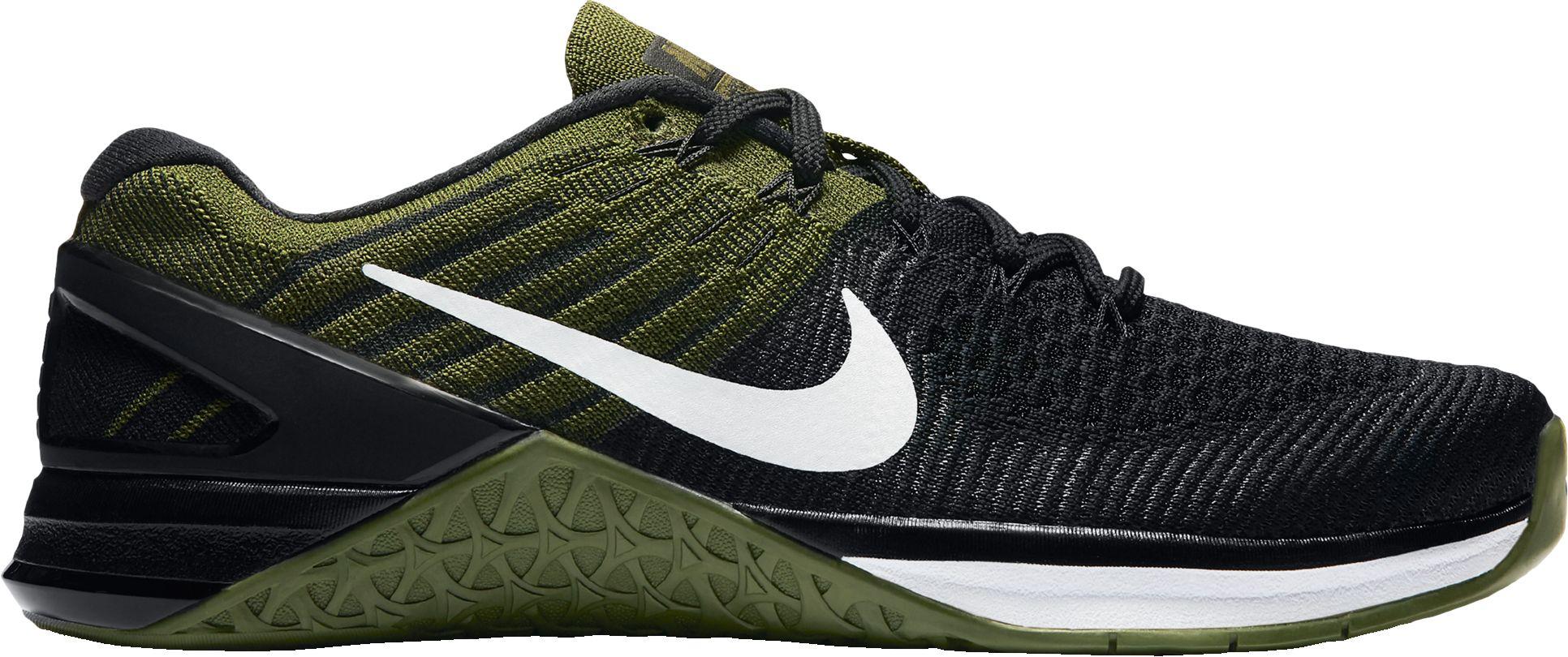 nike metcon dsx green and black