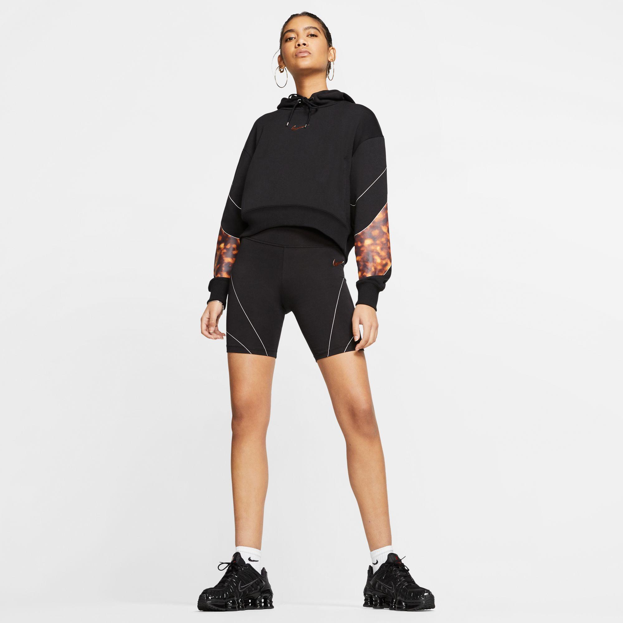 nike sportswear women's tortoise pack bike shorts
