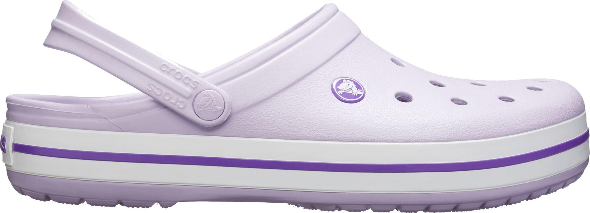 crocs crocband lavender
