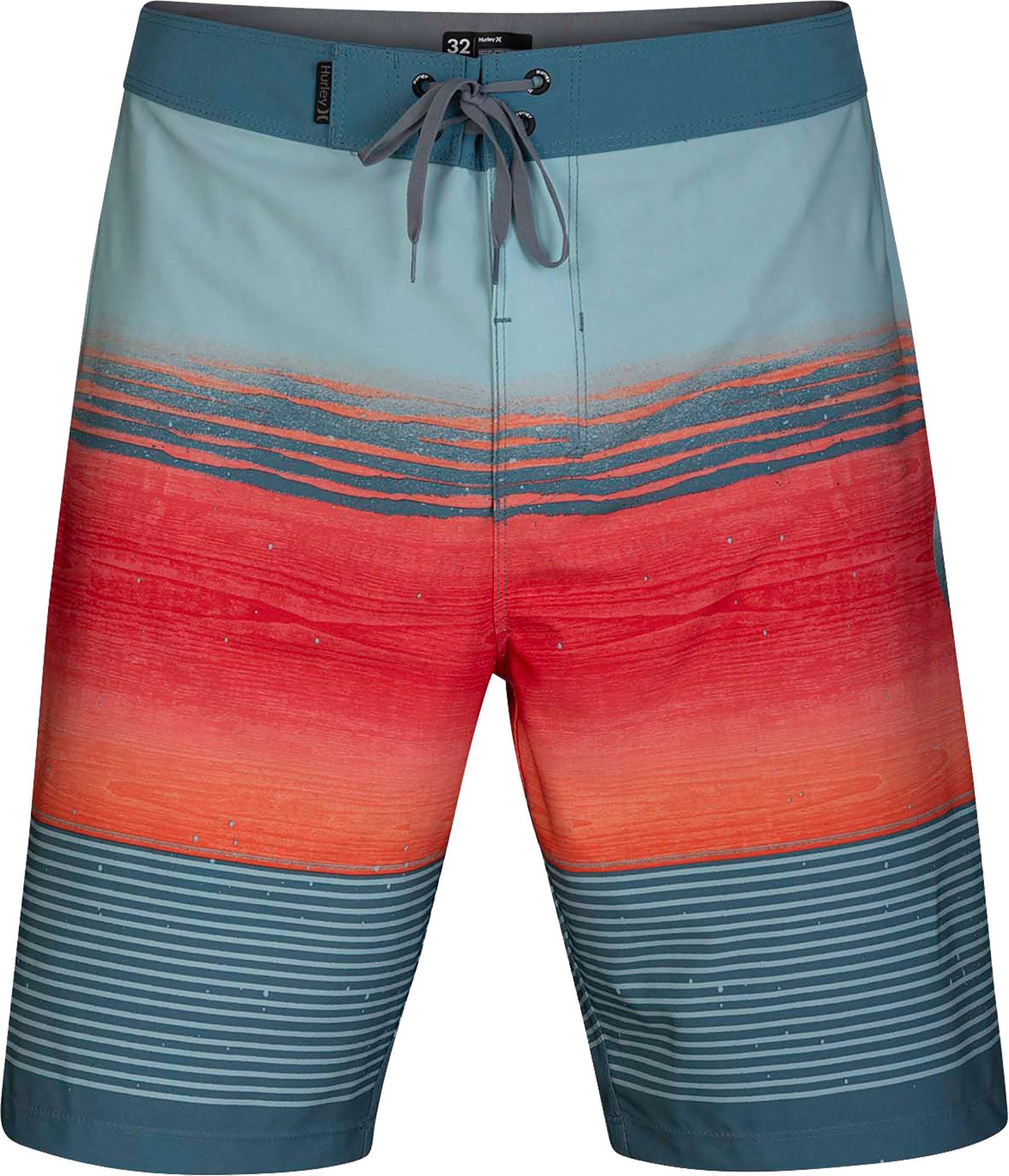 Hurley Synthetic Phantom Overspray 20" Board Shorts in Red for Men Lyst