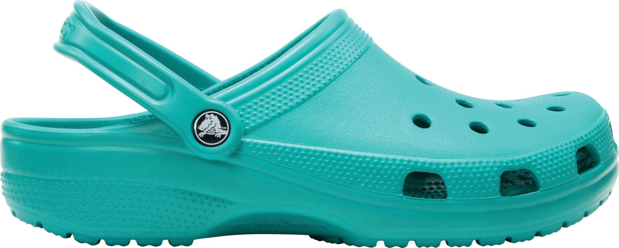 crocs classic tropical teal