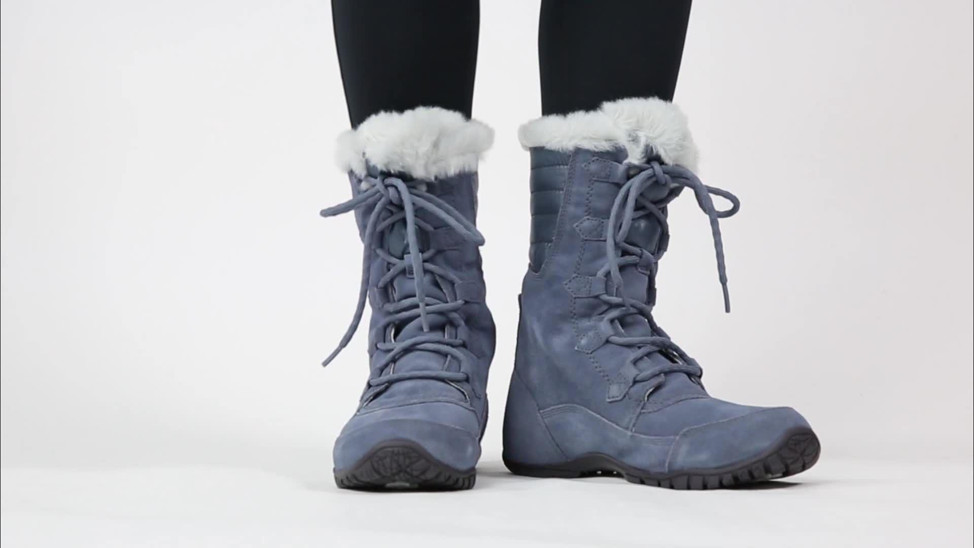 women's nuptse purna ii winter boots review