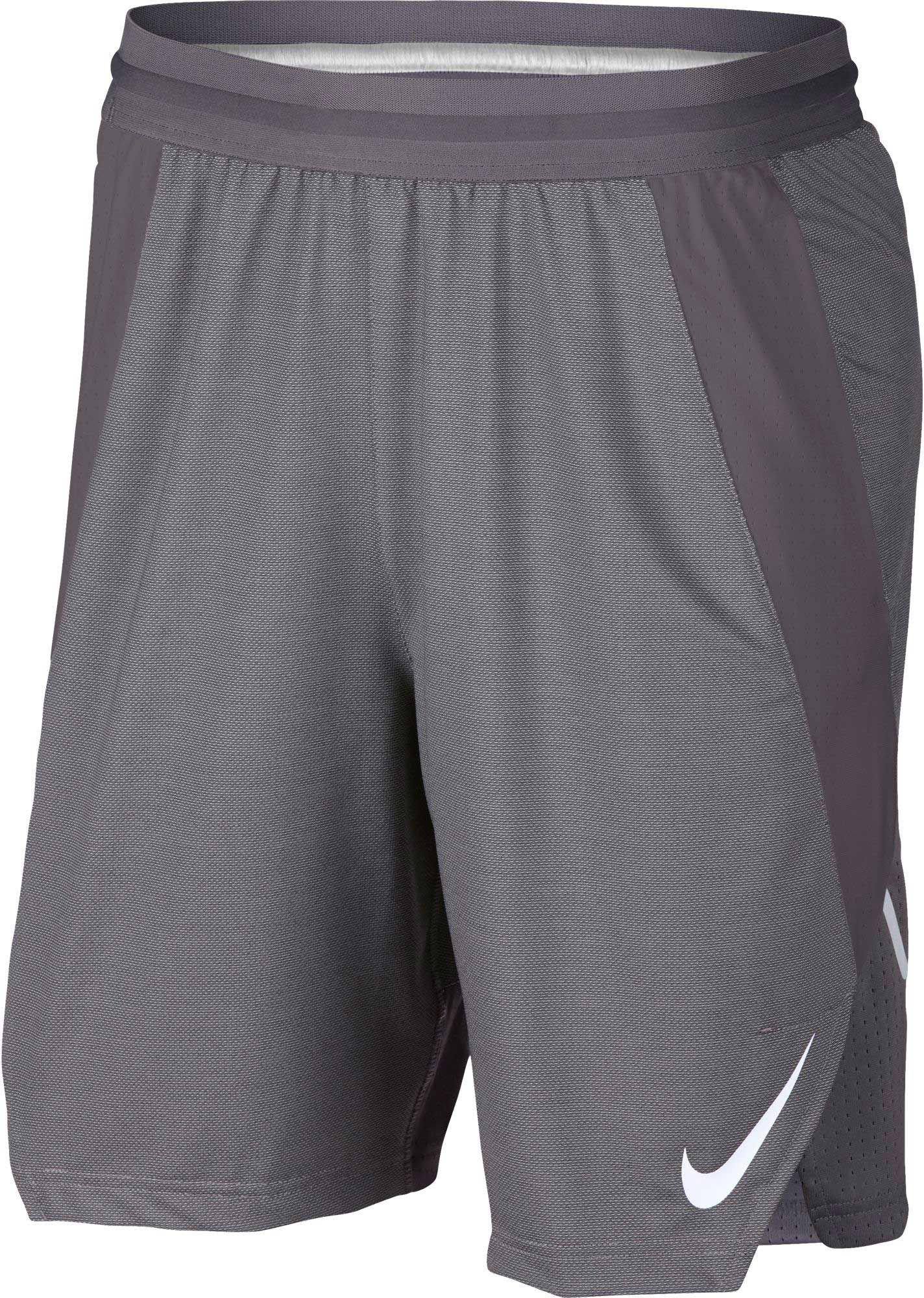 Nike Synthetic Ultimate Performance Basketball Shorts in Gray for Men - Lyst