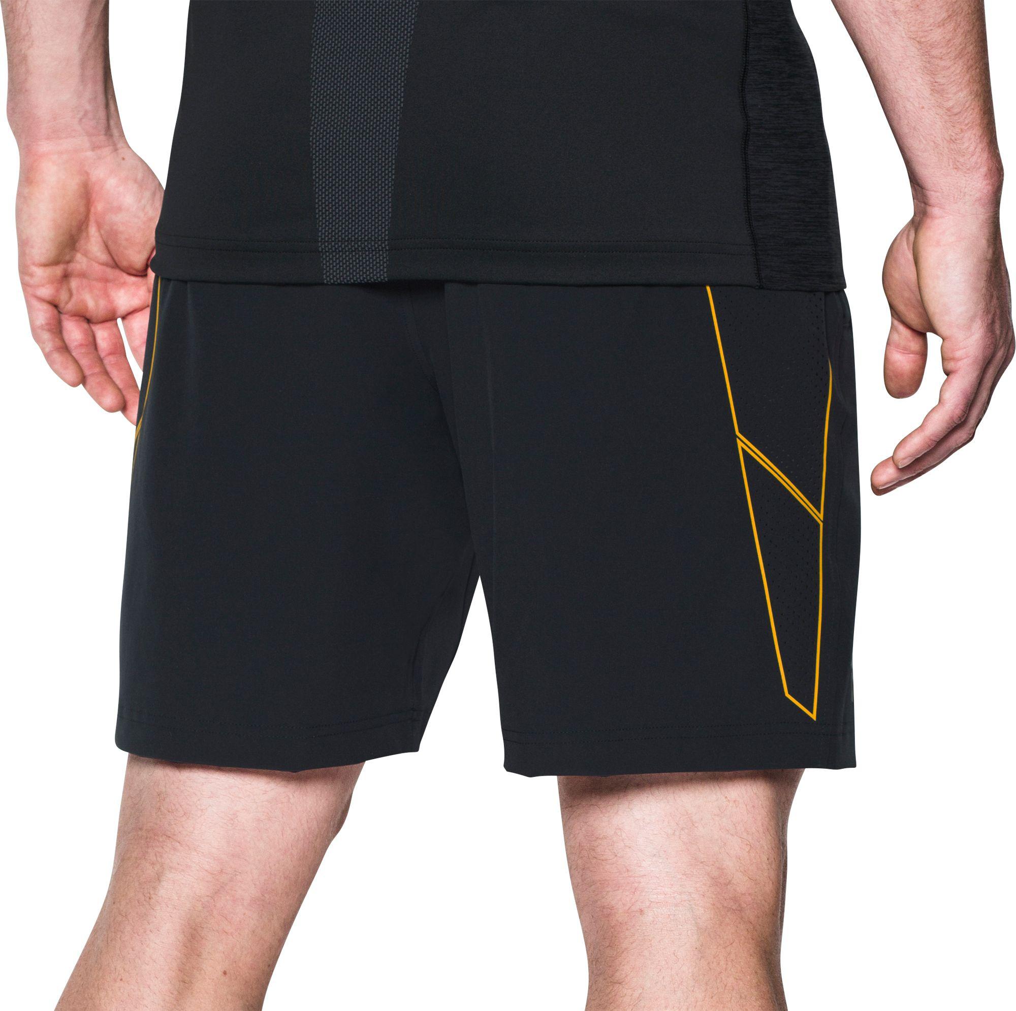 Under Armour Project Rock Storm Vortex Shorts in Black for Men Lyst