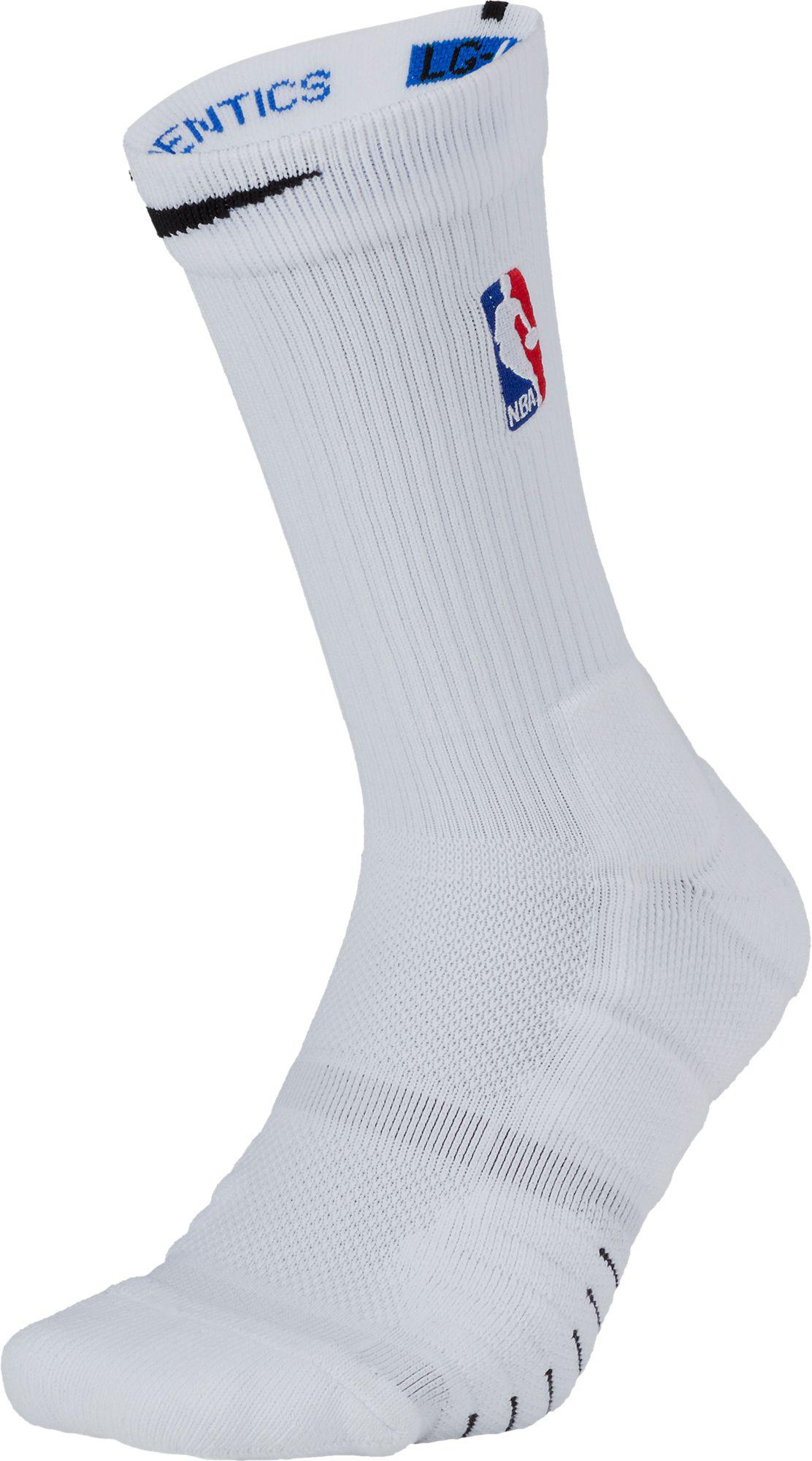 nike nba socks white