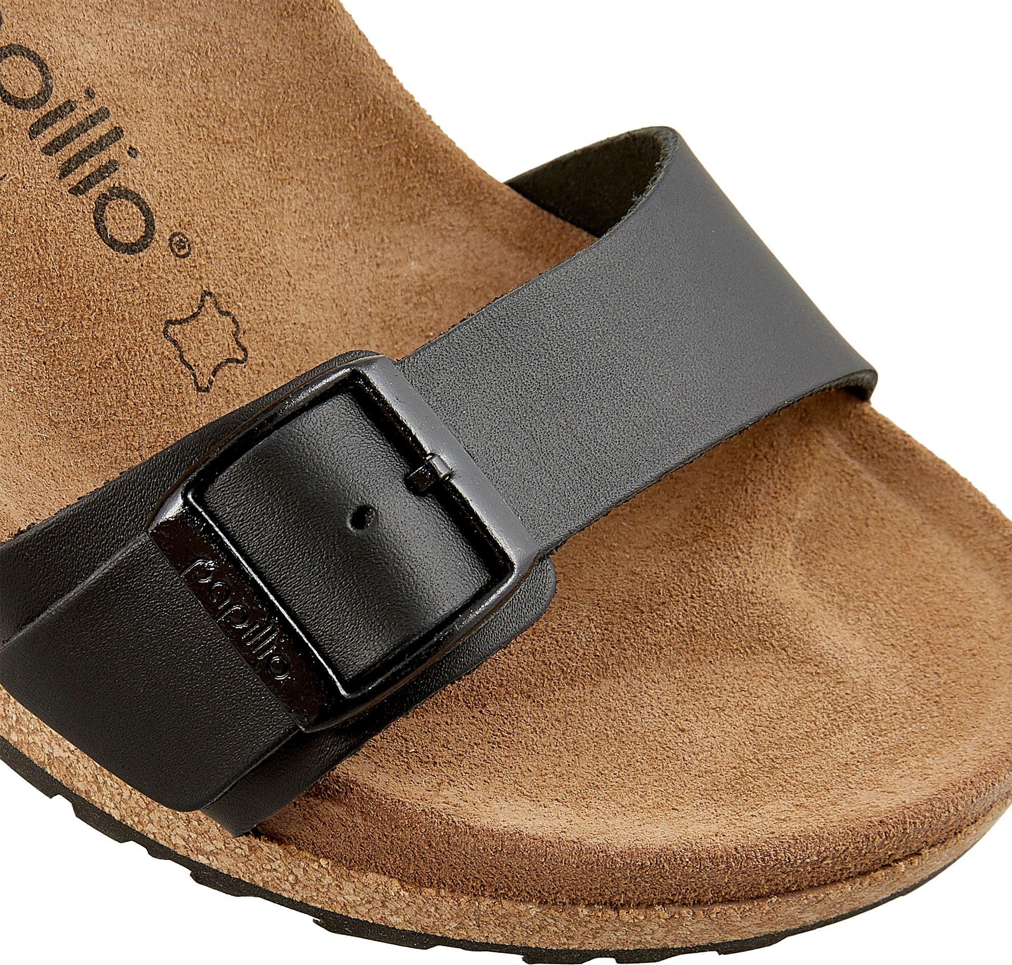 Birkenstock Suede Papillio By Soley Sandals in Black - Lyst