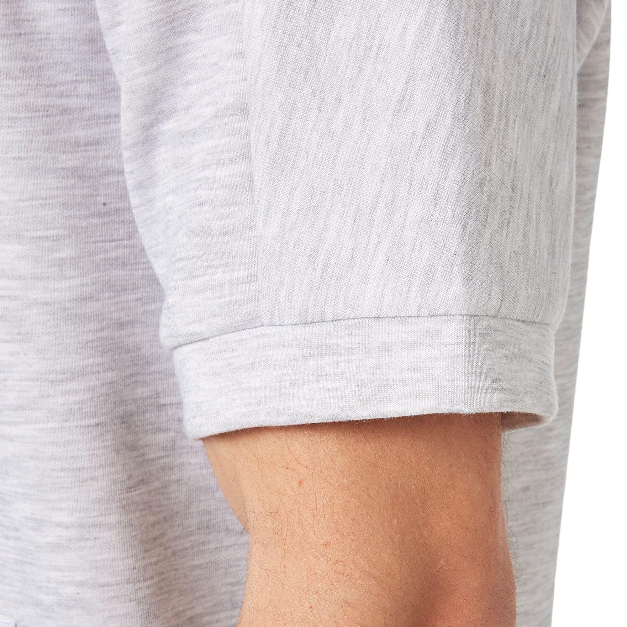 reebok men's double knit short sleeve hoodie