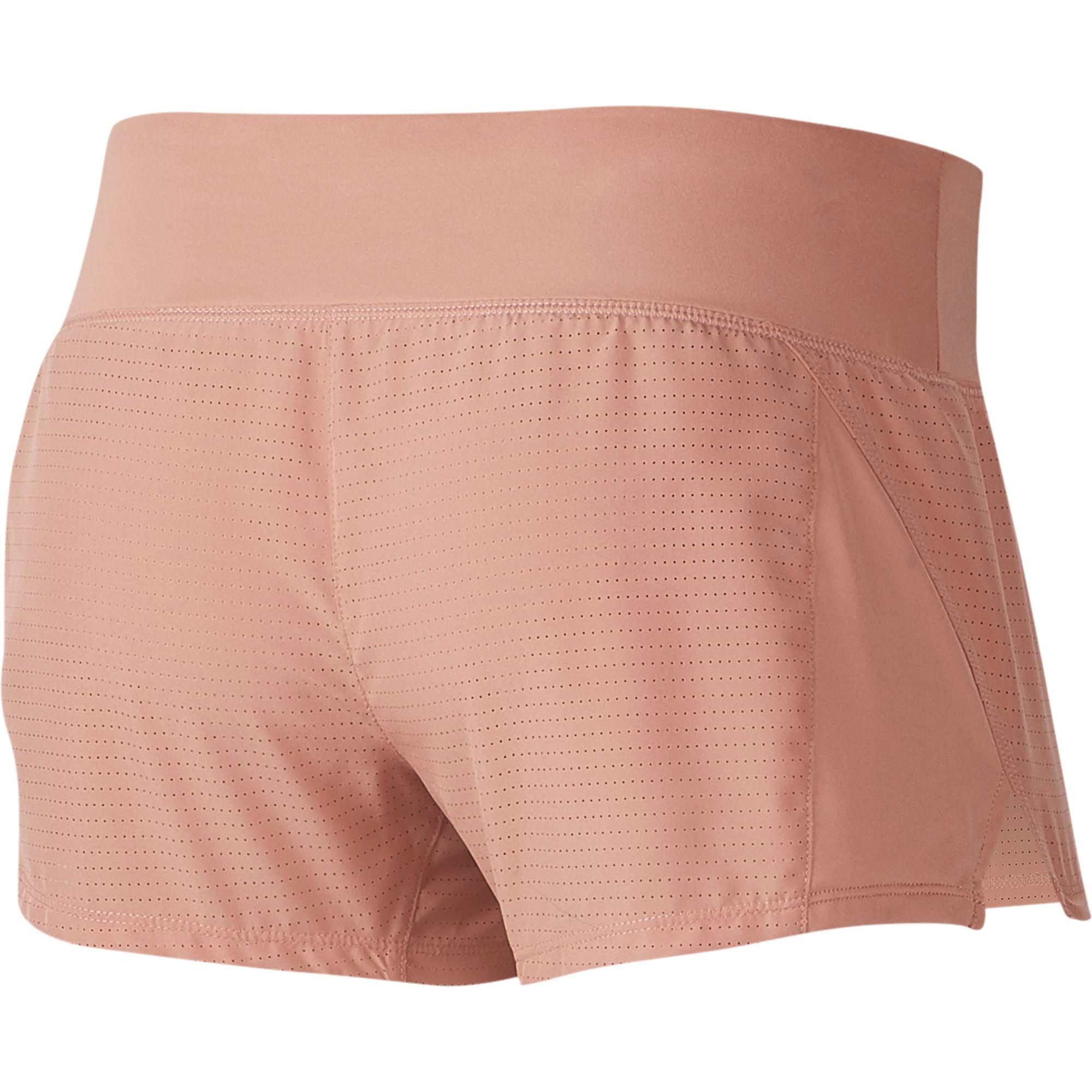nike rose gold shorts