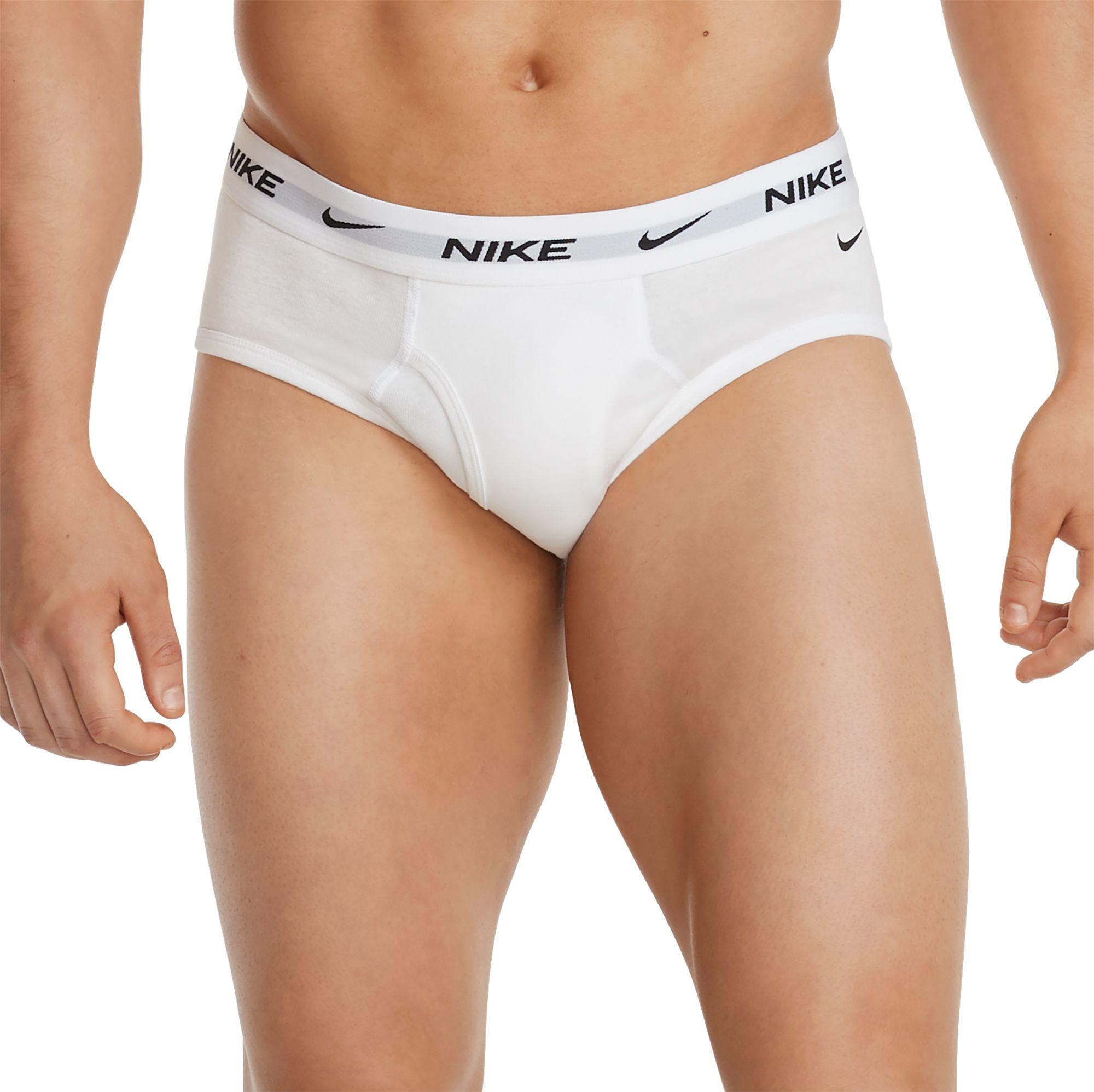 Nike Everyday Cotton Briefs – 3 Pack in White for Men | Lyst